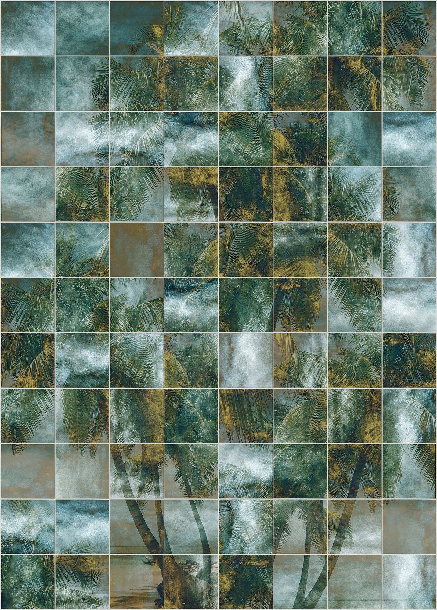 x Puzzle, 200x280 cm Komar (Breite Vliestapete Höhe) Palm