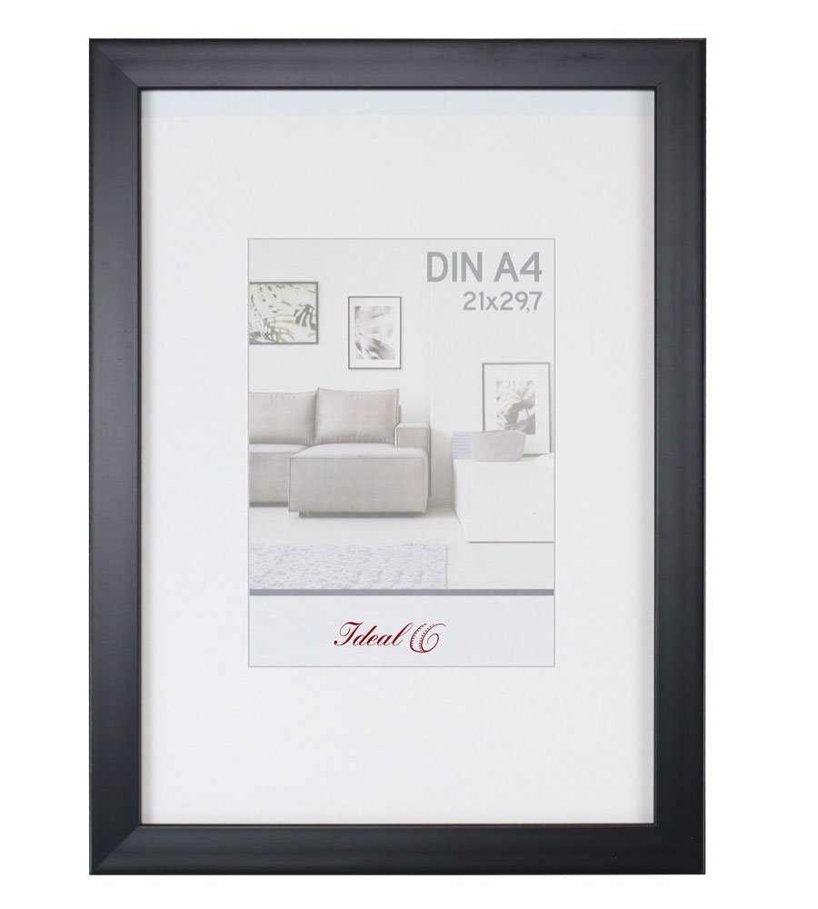 IDEAL TREND Bilderrahmen Livorno Holzoptik Kunststoff Bilderrahmen Wanddeko günstig online kaufen