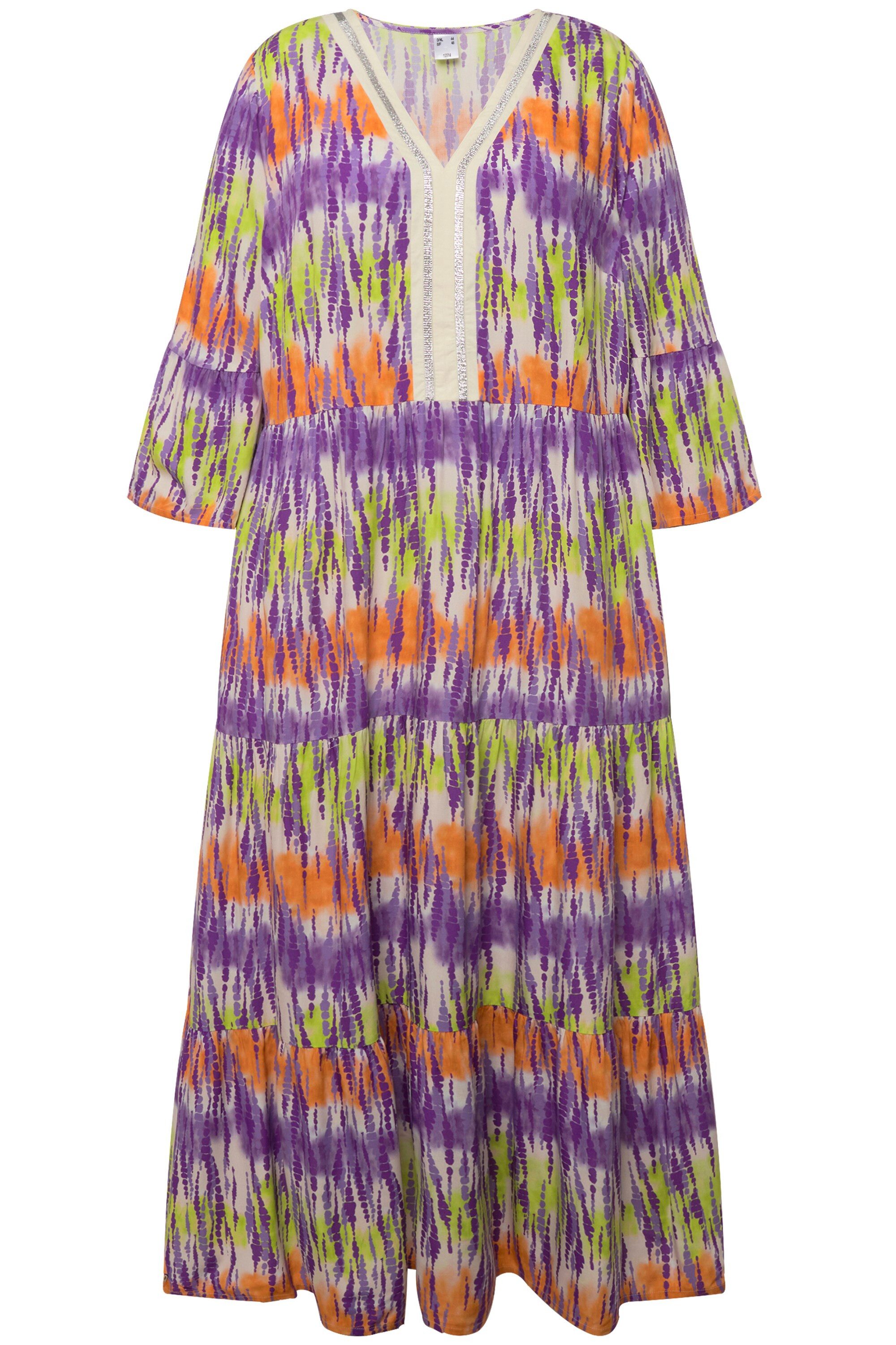 Angel of Style Jerseykleid Maxikleid Batikdruck günstig online kaufen
