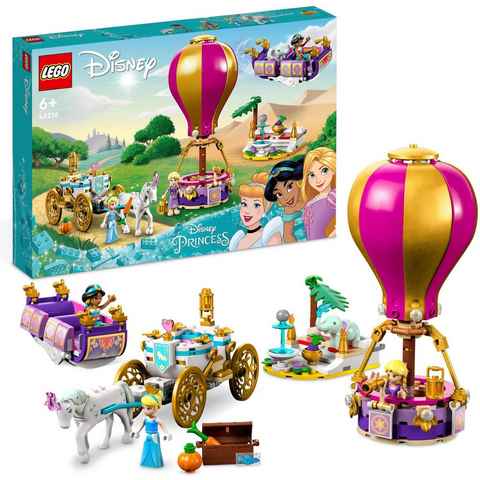 LEGO® Konstruktionsspielsteine Prinzessinnen auf magischer Reise (43216), LEGO® Disney, (320 St), Made in Europe