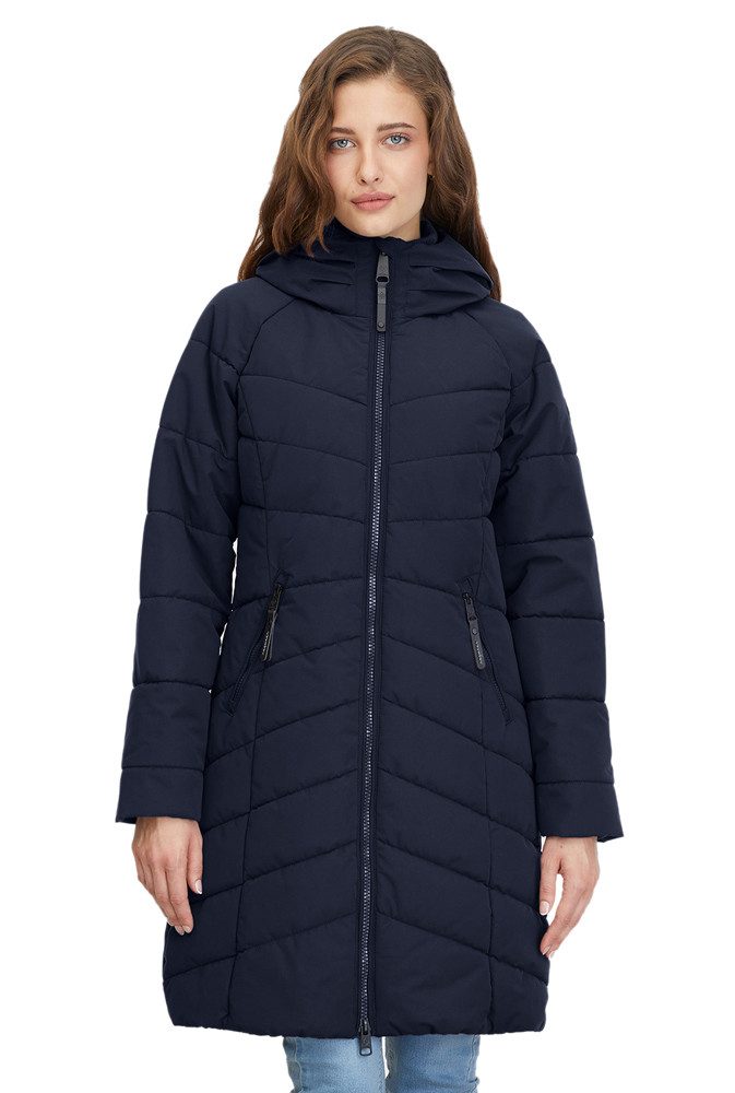 Ragwear Wintermantel Dizzie Coat Damen Wintermantel navy