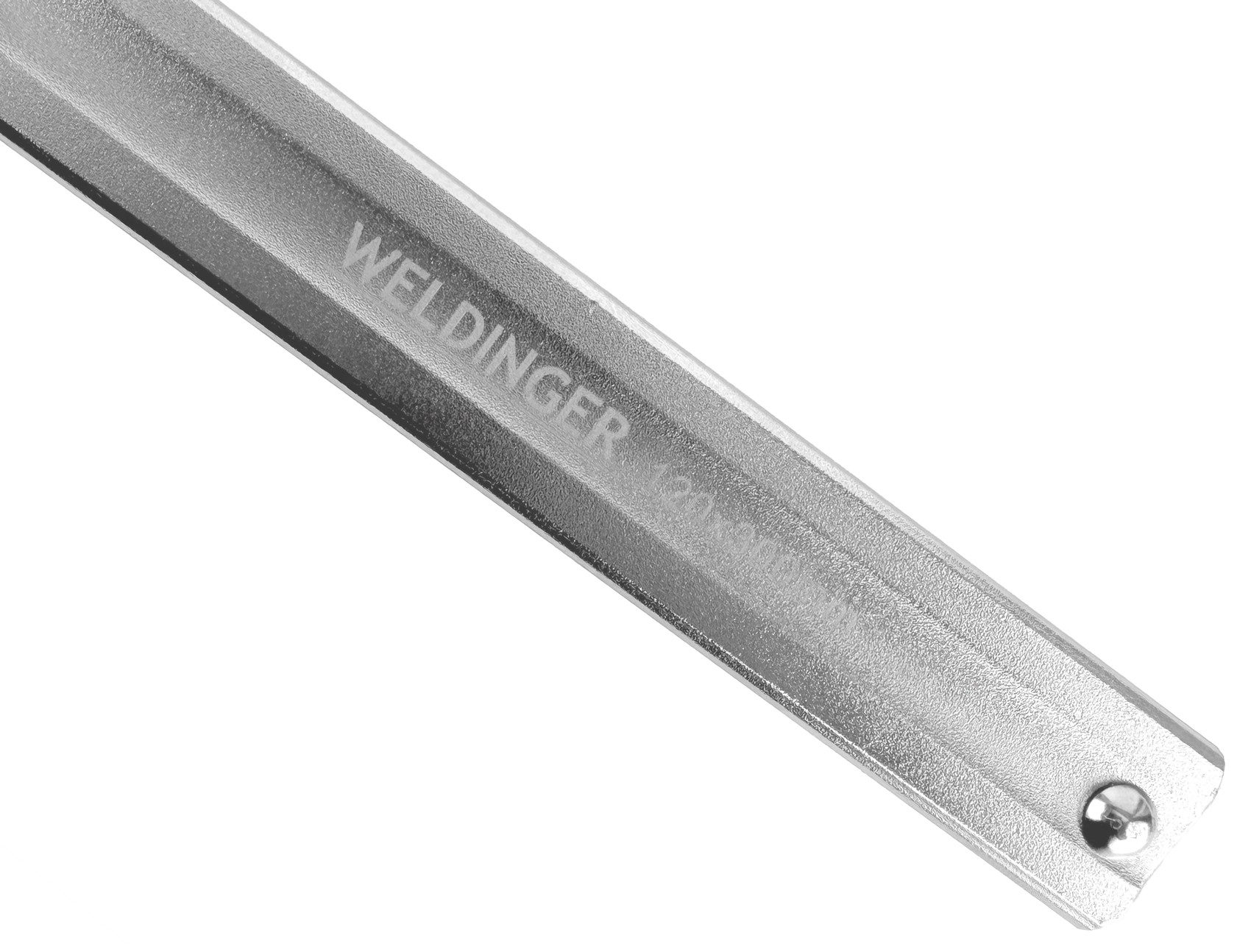 WELDINGER Schraubzwinge Schlosser-Schraubzwinge 120x300 mm Stahl geschmiedet Knebelgriff, (1 St), 120 x 300 mm, Knebelgriff für große Spannkräfte