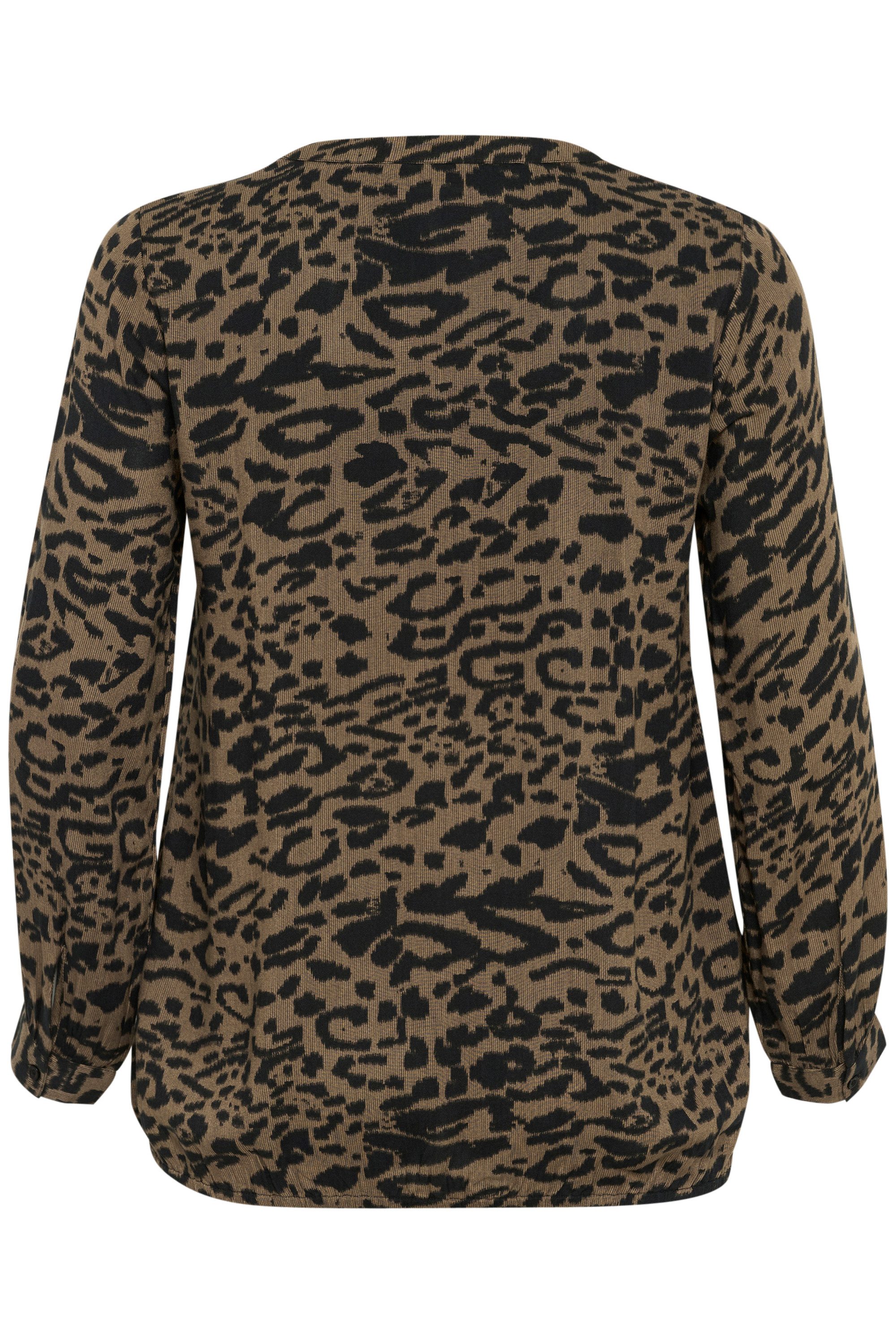 KAFFE Curve Langarmbluse Langarm-Bluse KCdiana Große günstig online kaufen