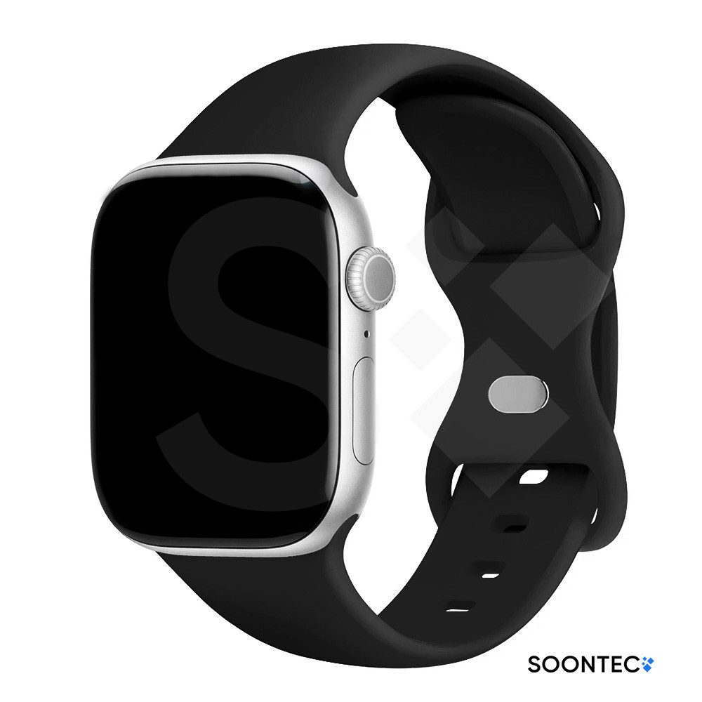 SOONTEC Smartwatch-Armband Silikon Sport Armband für Apple Watch, Ultra, Ultra 2, Ultra 3 und Series 1 bis 11