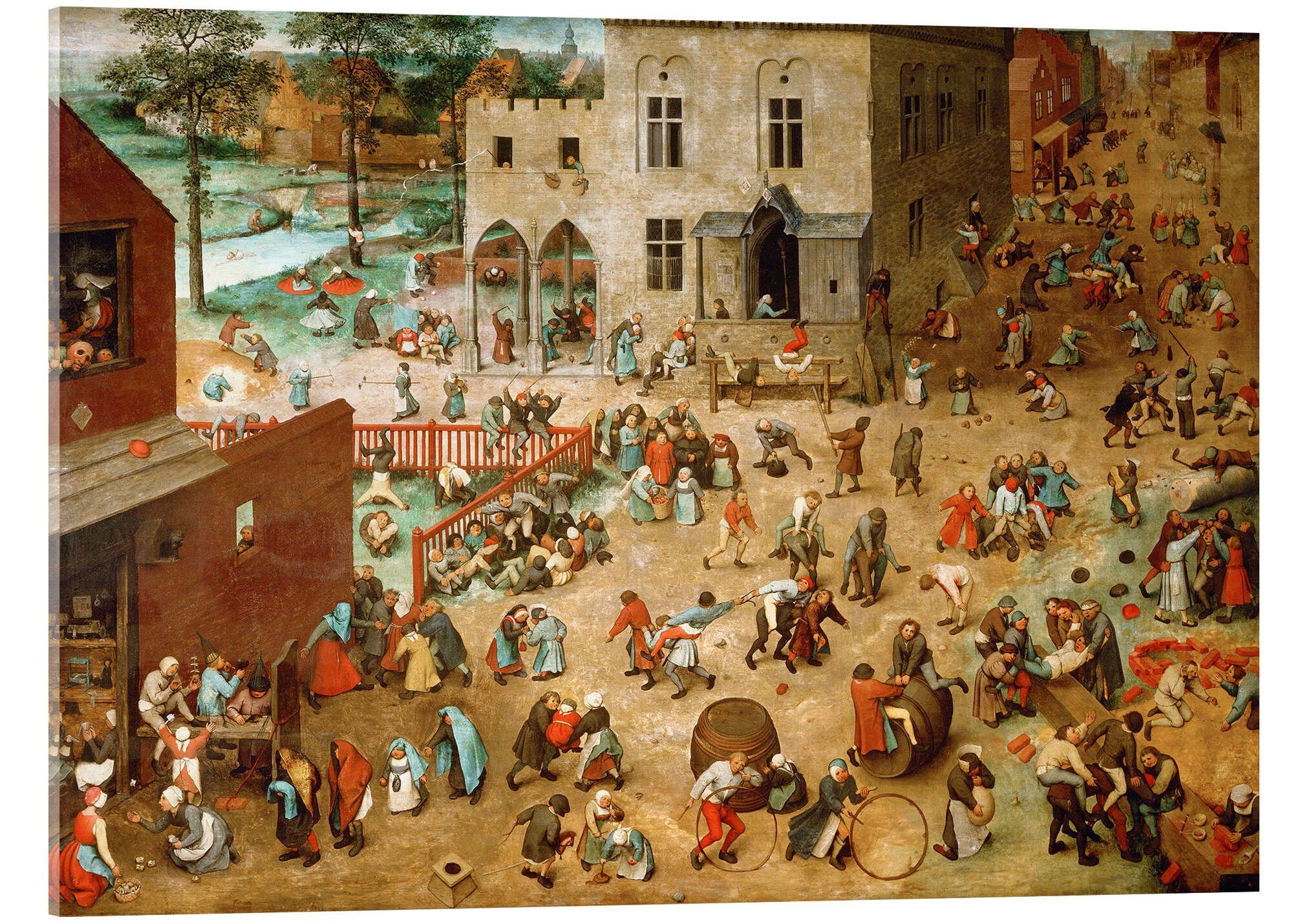 Acrylglasbild Pieter Brueghel d.Ä.