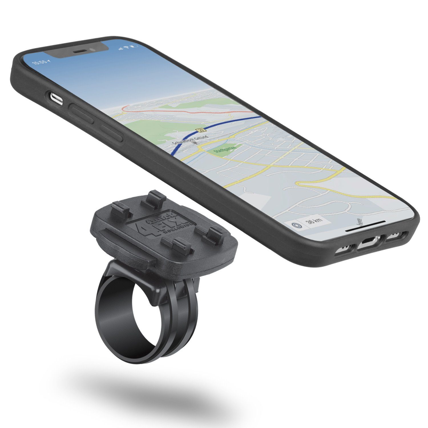 Handy-Halterung QuickMOUNT Fahrrad Halterung für iPhone 12 Pro Max
