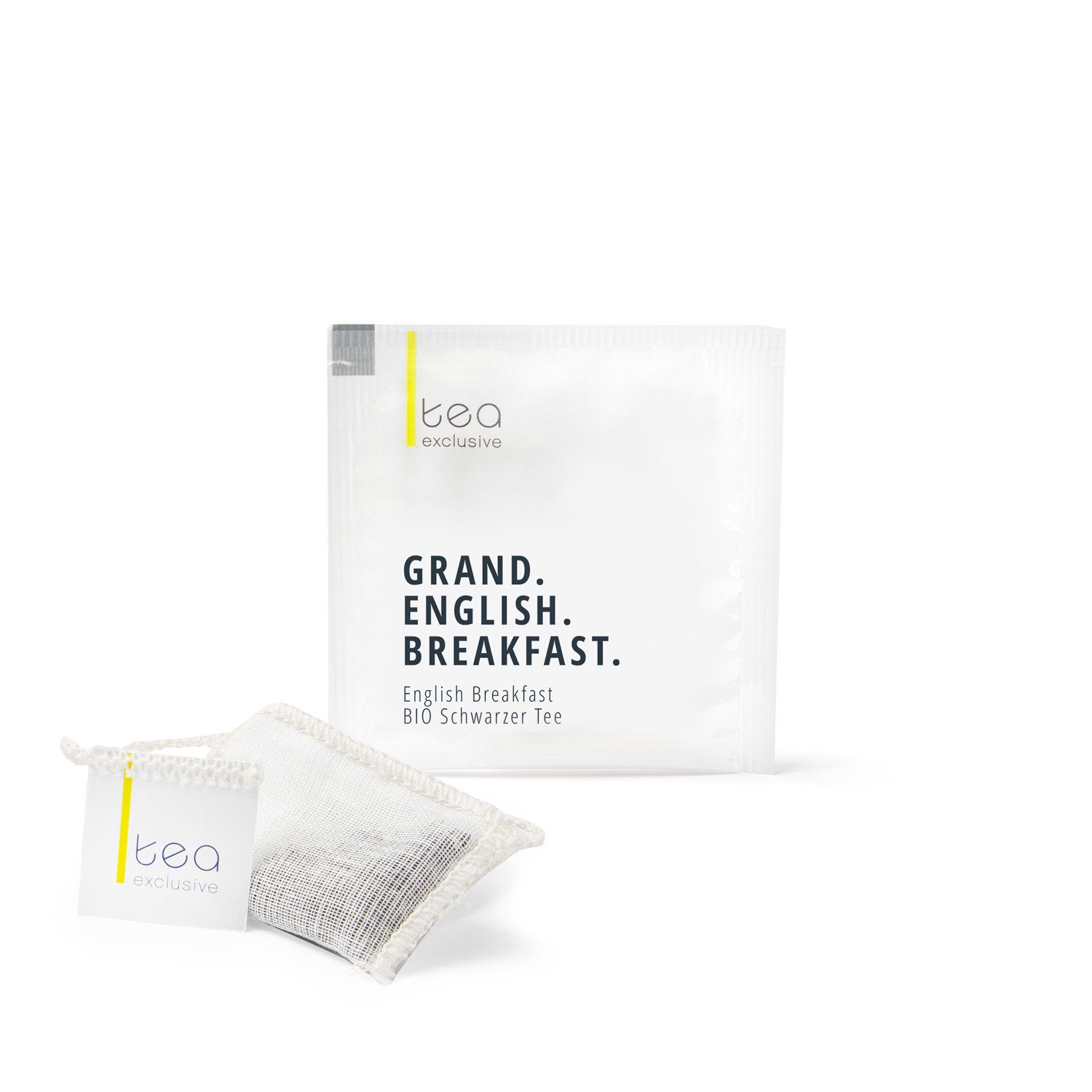tea exclusive Tee Grand English Breakfast, BIO Schwarzer Tee, 20 Teebeutel