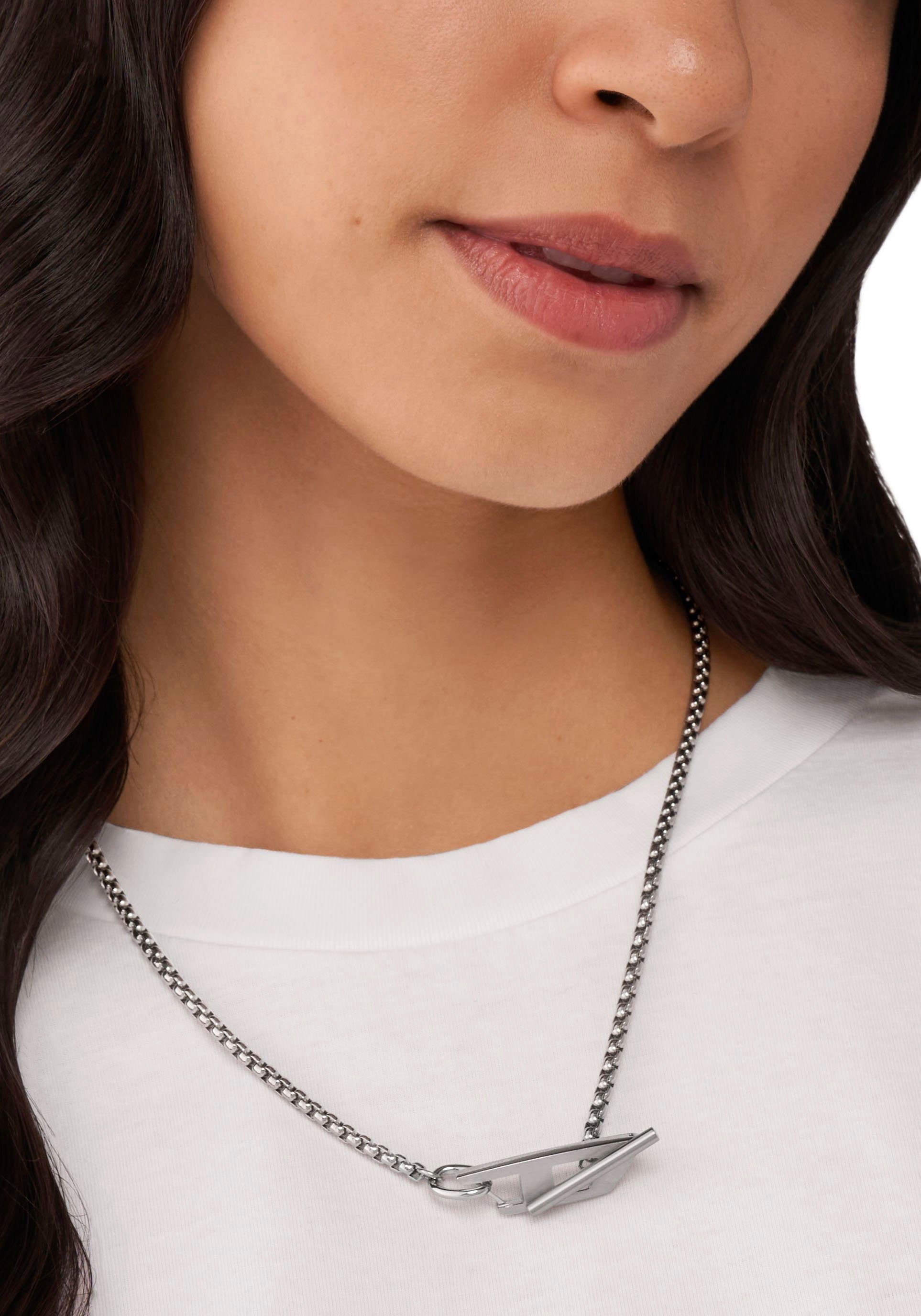 Diesel Kette mit Anhänger Schmuck Edels...