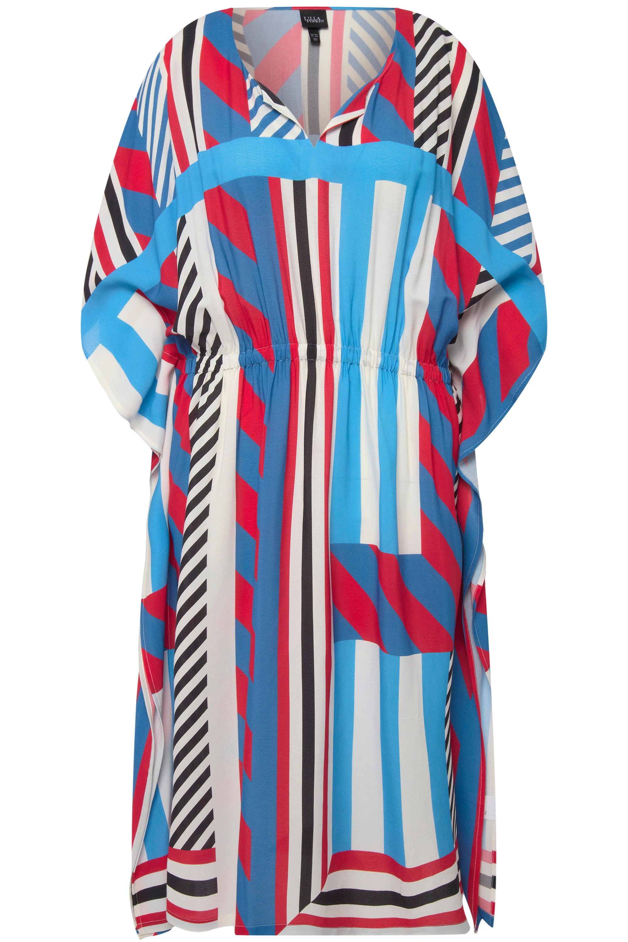 Ulla Popken Midikleid Midikleid grafisch Oversized günstig online kaufen