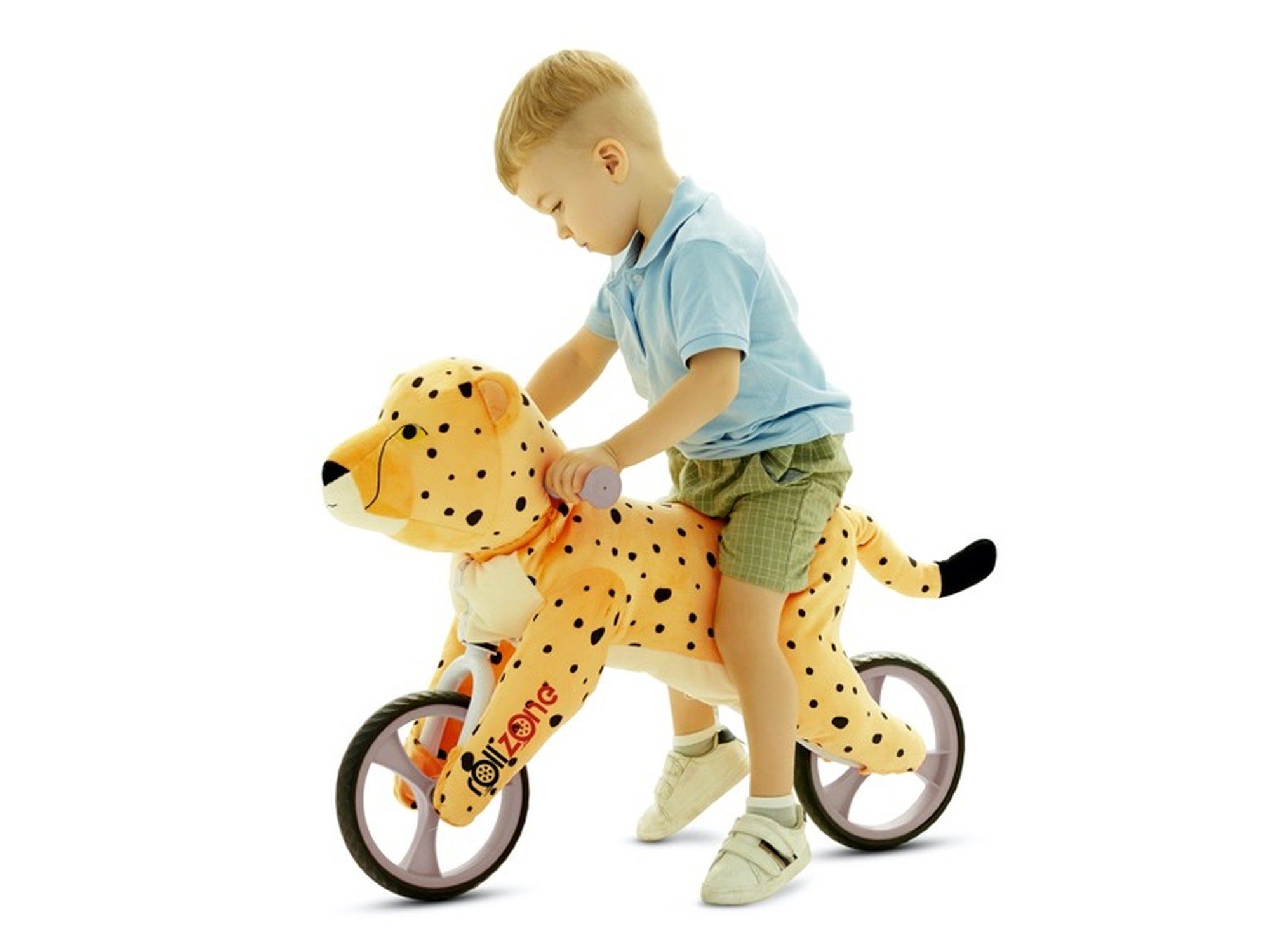 TPFLiving Laufrad Balance Bike mit EVA-Gummireifen, Kunstledersitz und LED-Beleuchtung, Belastbarkeit bis kg - Farbe: