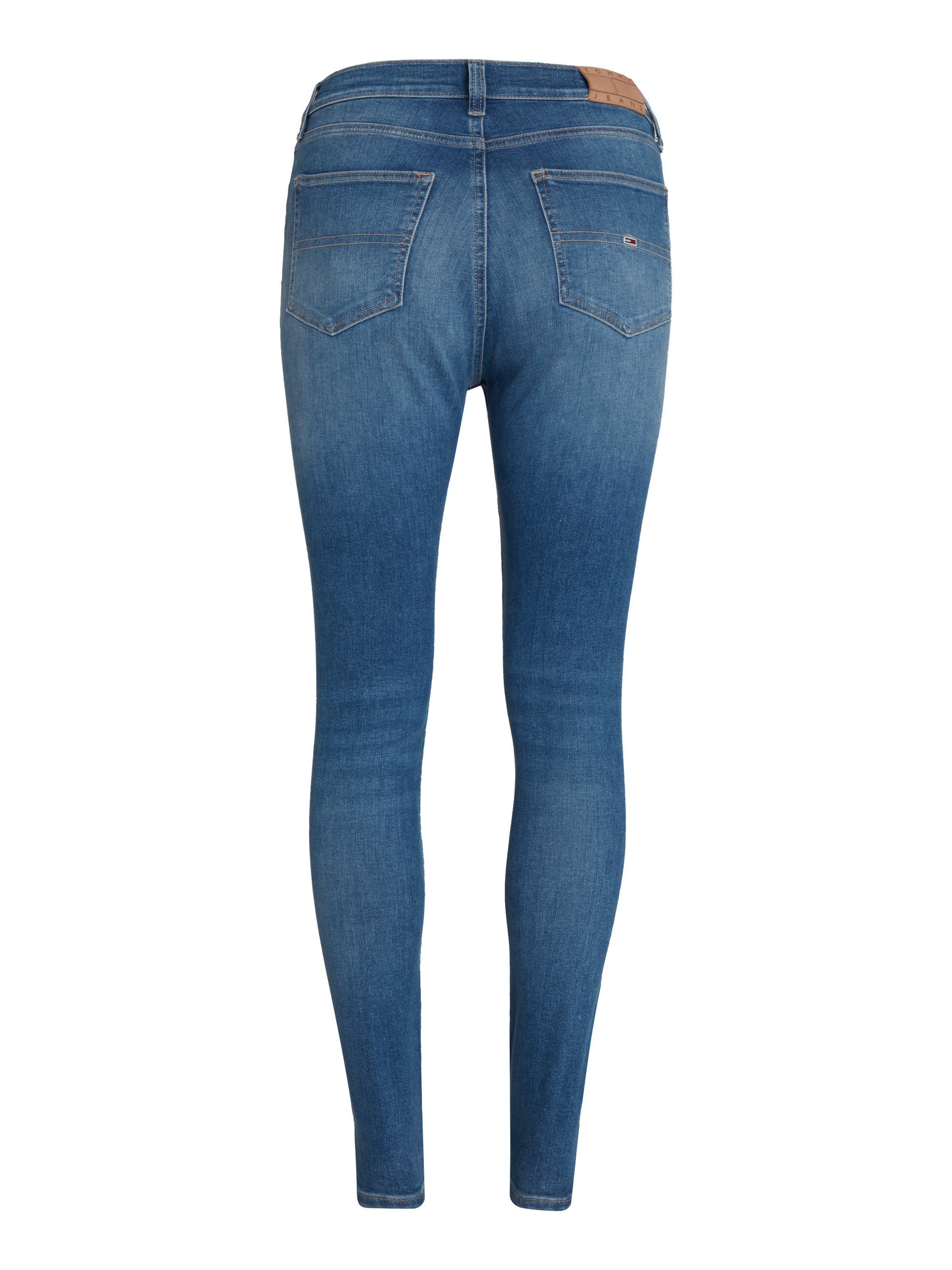 Jeans Medium2 Tommy Sylvia Ledermarkenlabel Denim mit Bequeme Jeans