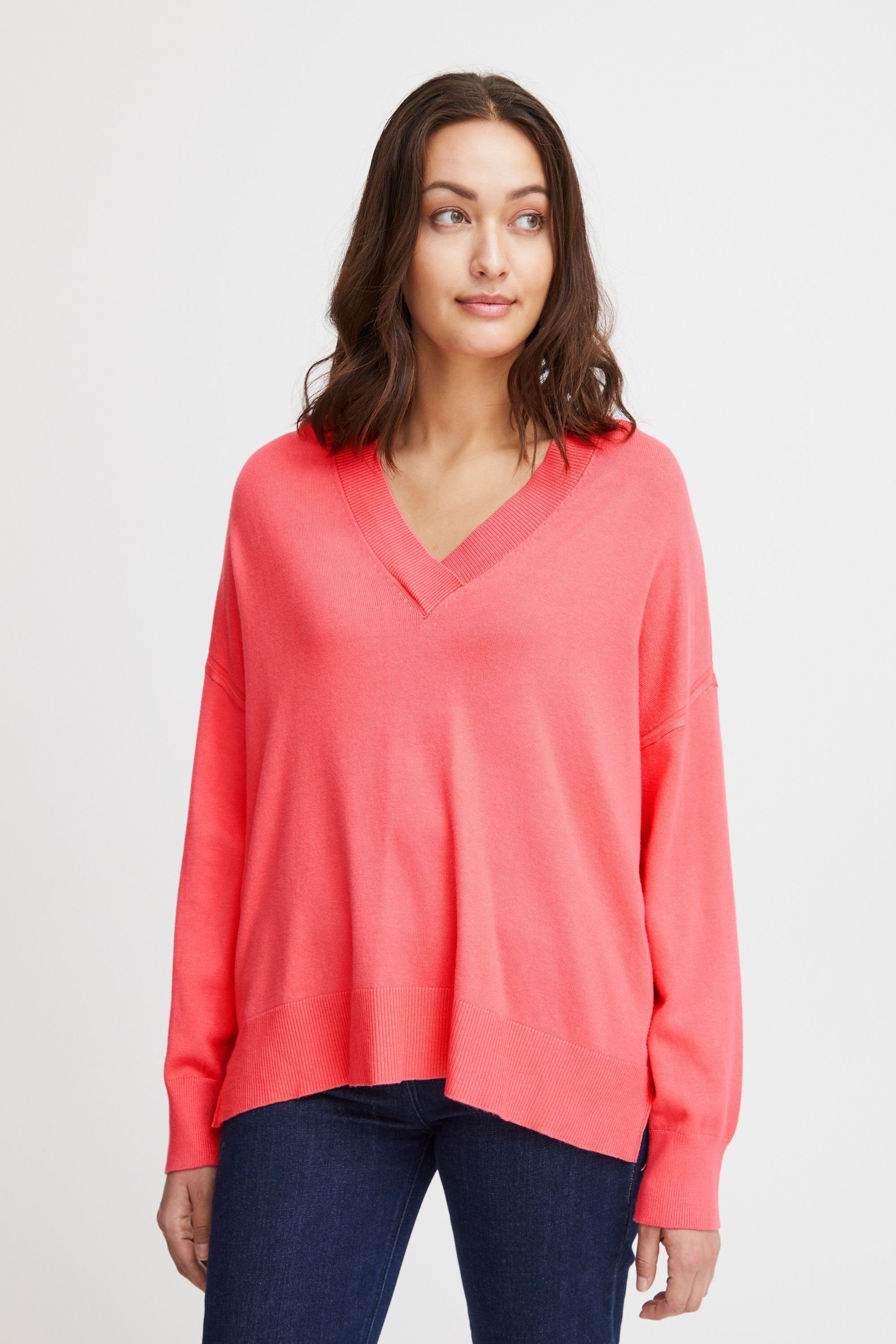 Coral Strickpullover fransa FRBLUME 15 Fransa PU Paradise