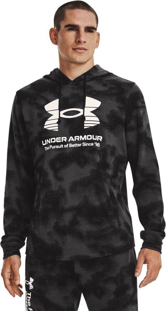 Under Armour® Kapuzenpullover UA Rival Hoodie aus French Terry White 100