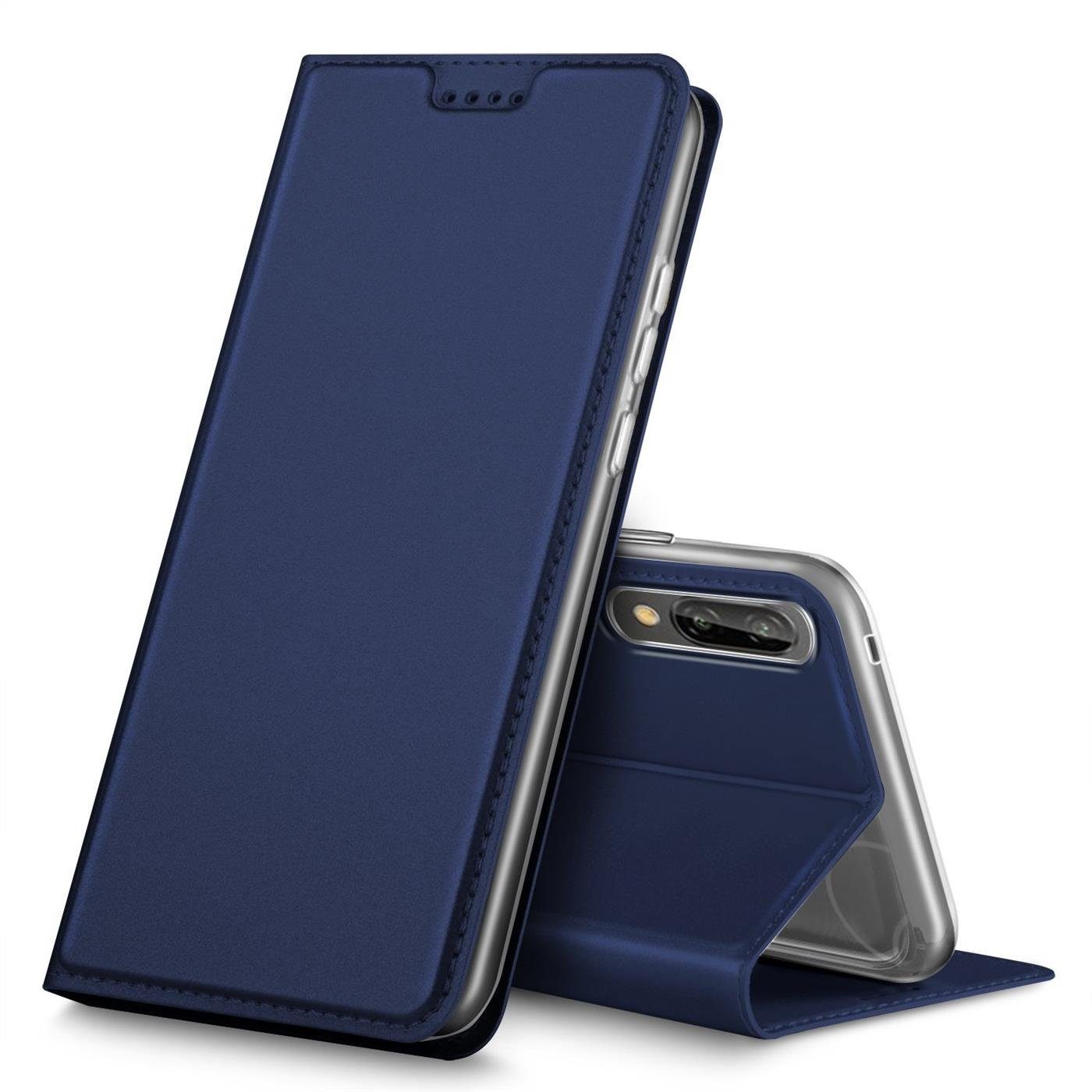 CoolGadget Handyhülle Magnet Case Handy Tasche für Huawei P20 5,8 Zoll,  Hülle Klapphülle Ultra Slim Flip Cover für P20 Schutzhülle