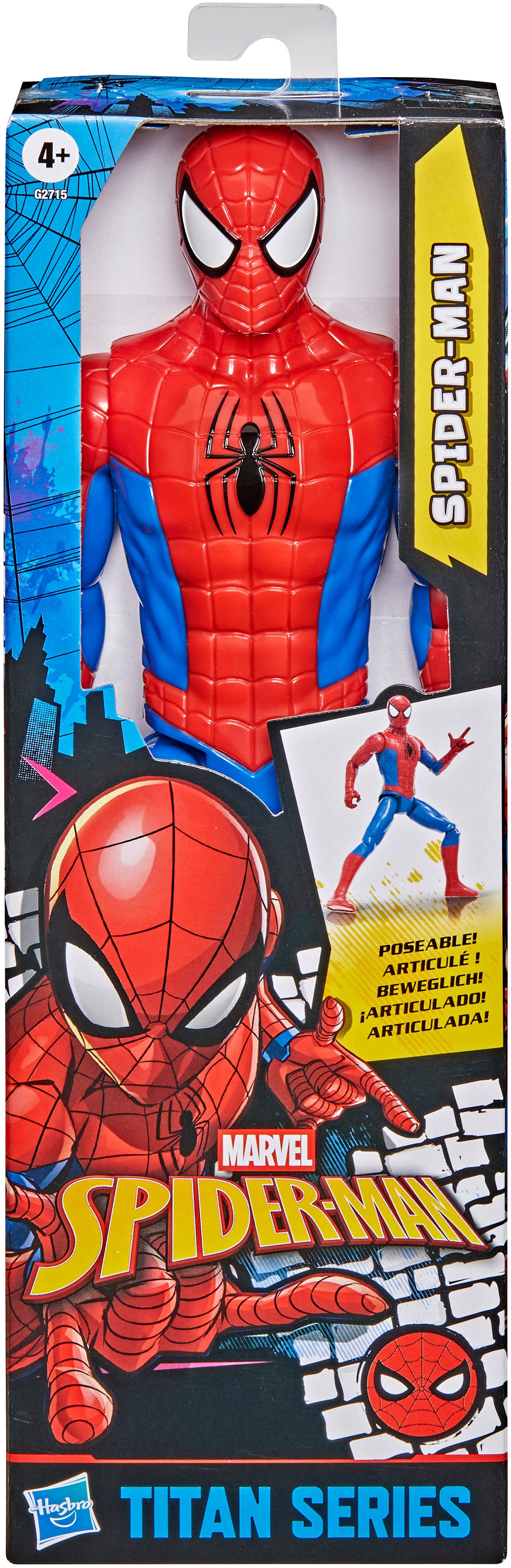 Hasbro Actionfigur Marvel Spider-Man Titan Serie Spider-Man