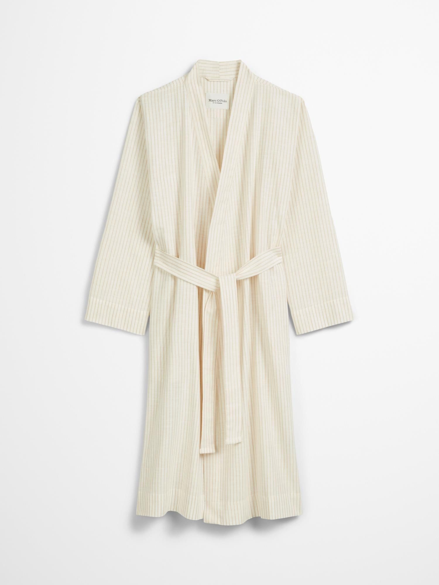 Marc O'Polo Home Kimono Classic fine stripe, Langform, Baumwolle, Kimono-Kr günstig online kaufen