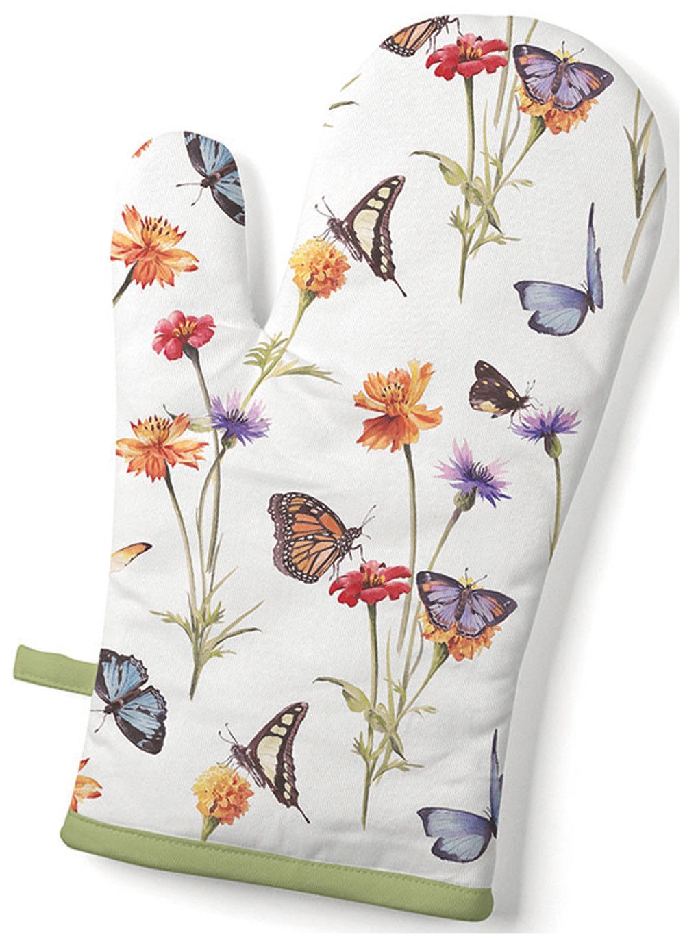 Ambiente® Topfhandschuhe Butterfly garden, (1-tlg., 1-teilig), Ofenhandschu günstig online kaufen