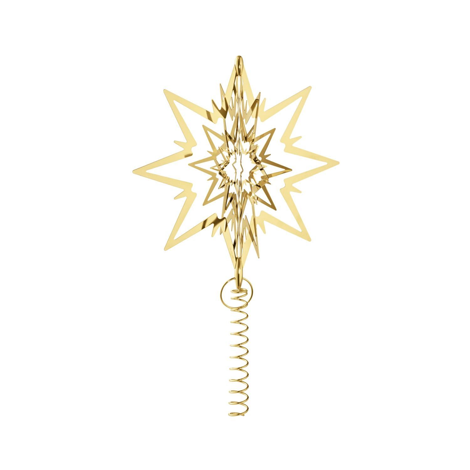 Georg Jensen Christbaumspitze Stern Groß Palladiumauflage (1-tlg)