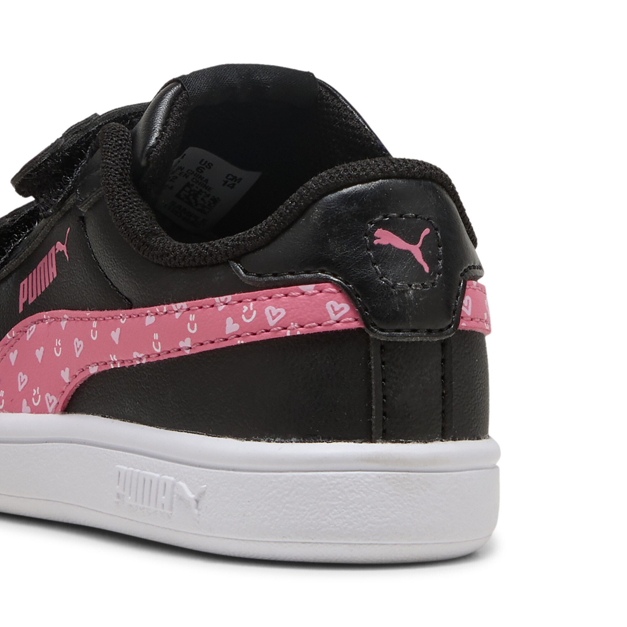 PUMA Smash 3.0 Hearty Sneakers Mädchen Sneaker – Bild 2 von 5