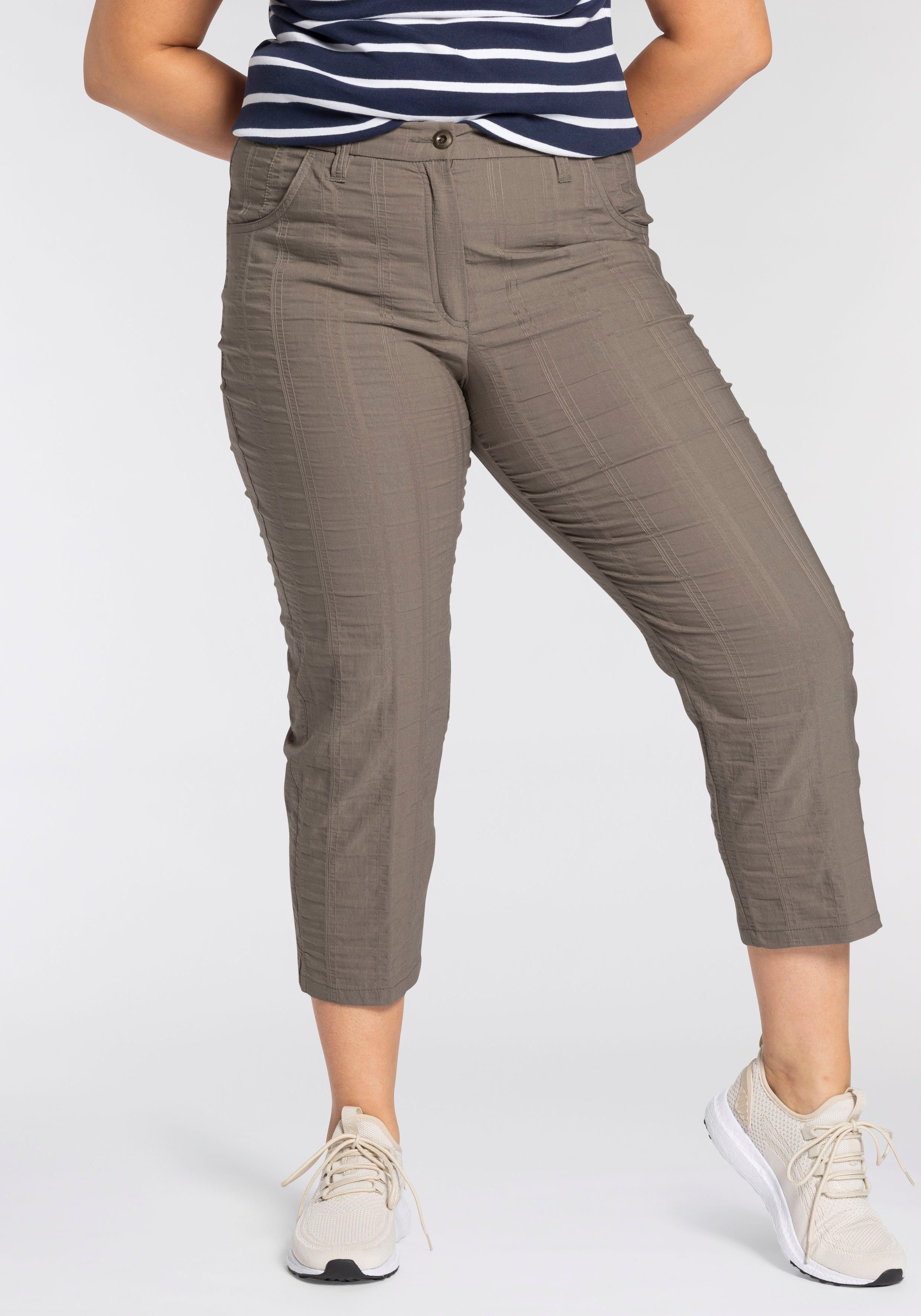 BEA taupe KjBRAND bügelfrei 7/8-Hose 7/8