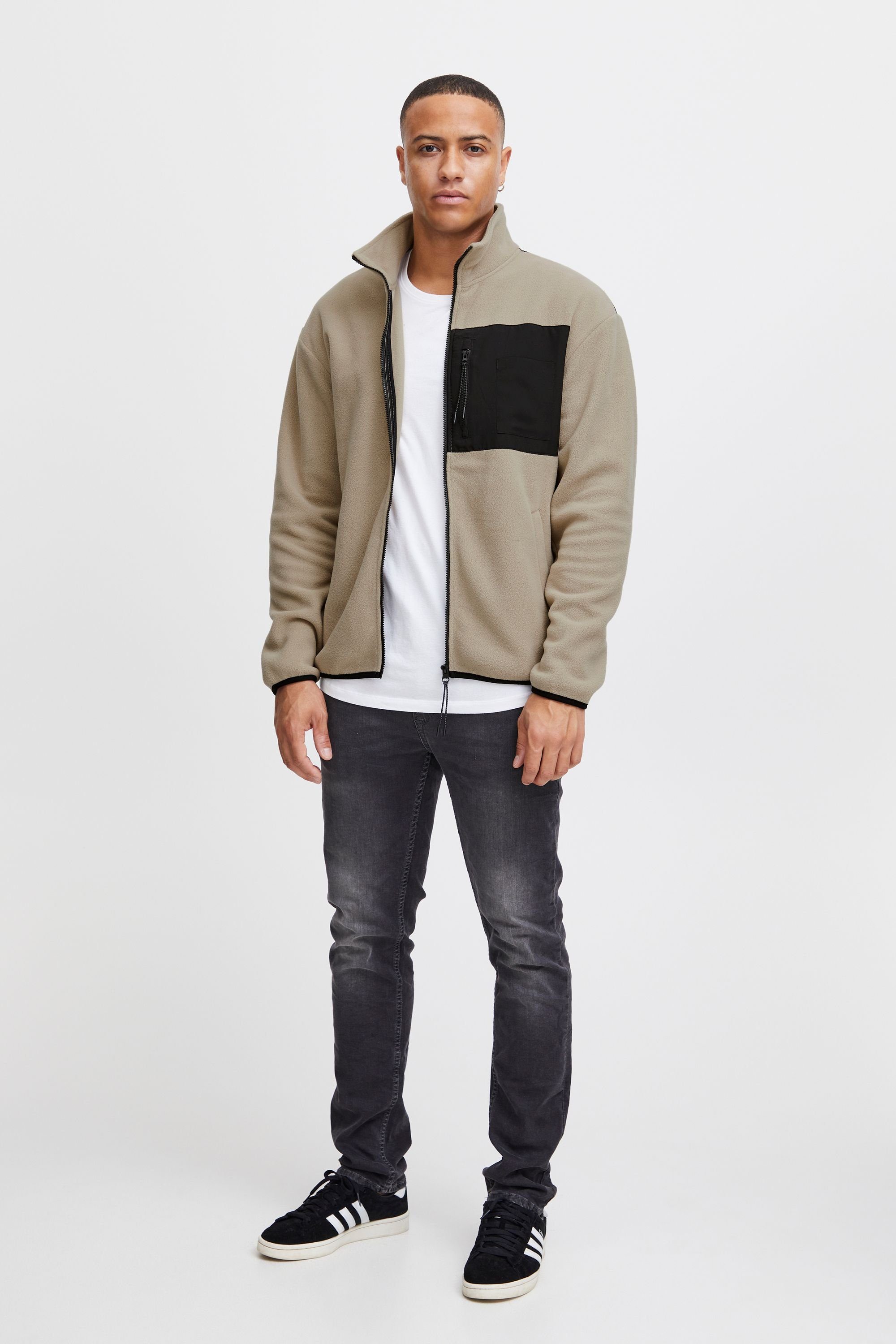 Blend Fleecejacke BHSweatshirt (1-St) Kuschelige Teddyjacke