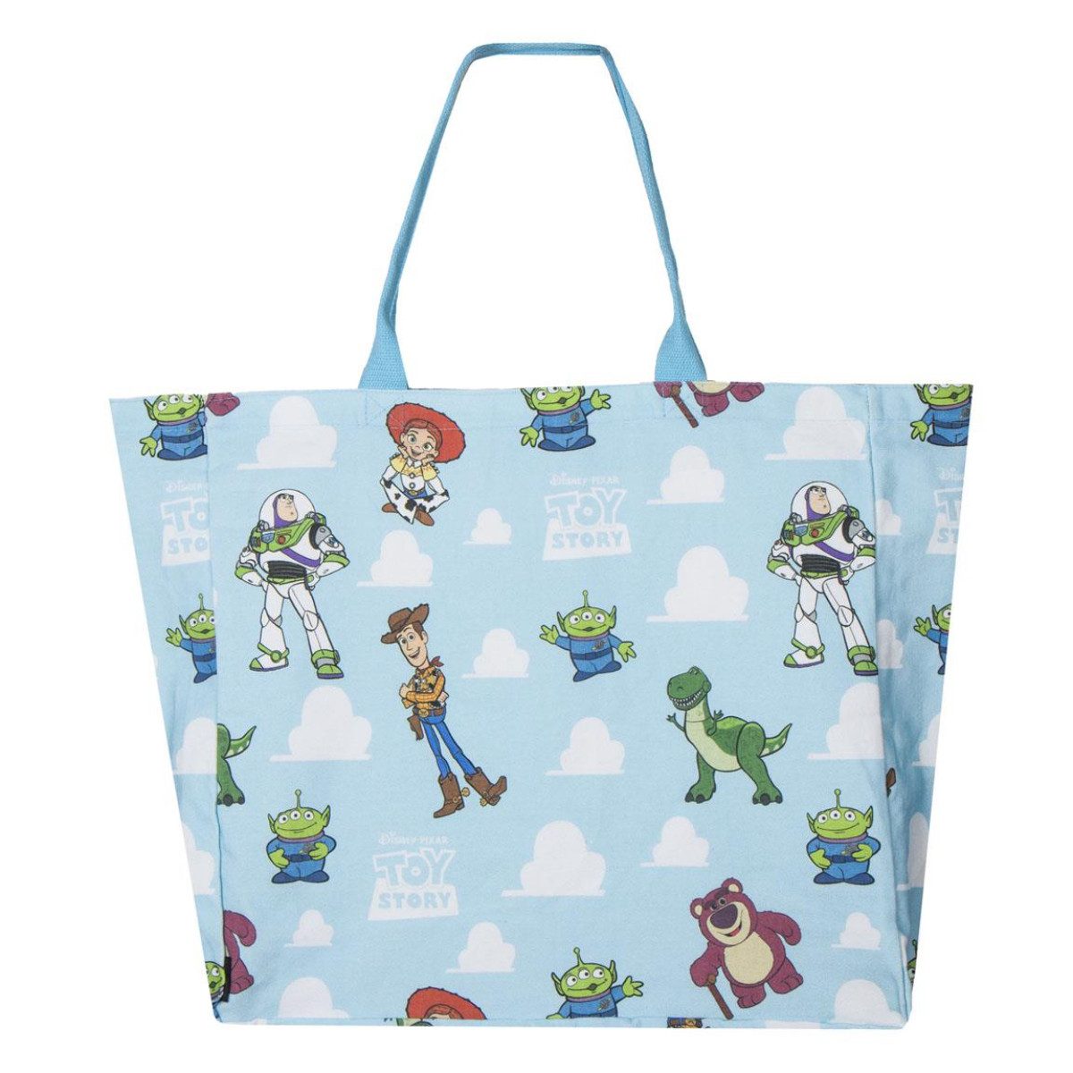 Disney Pixar Toy Story Shopper XL Shopper Bag für Erwachsene aus strapazierfähigem Stoff