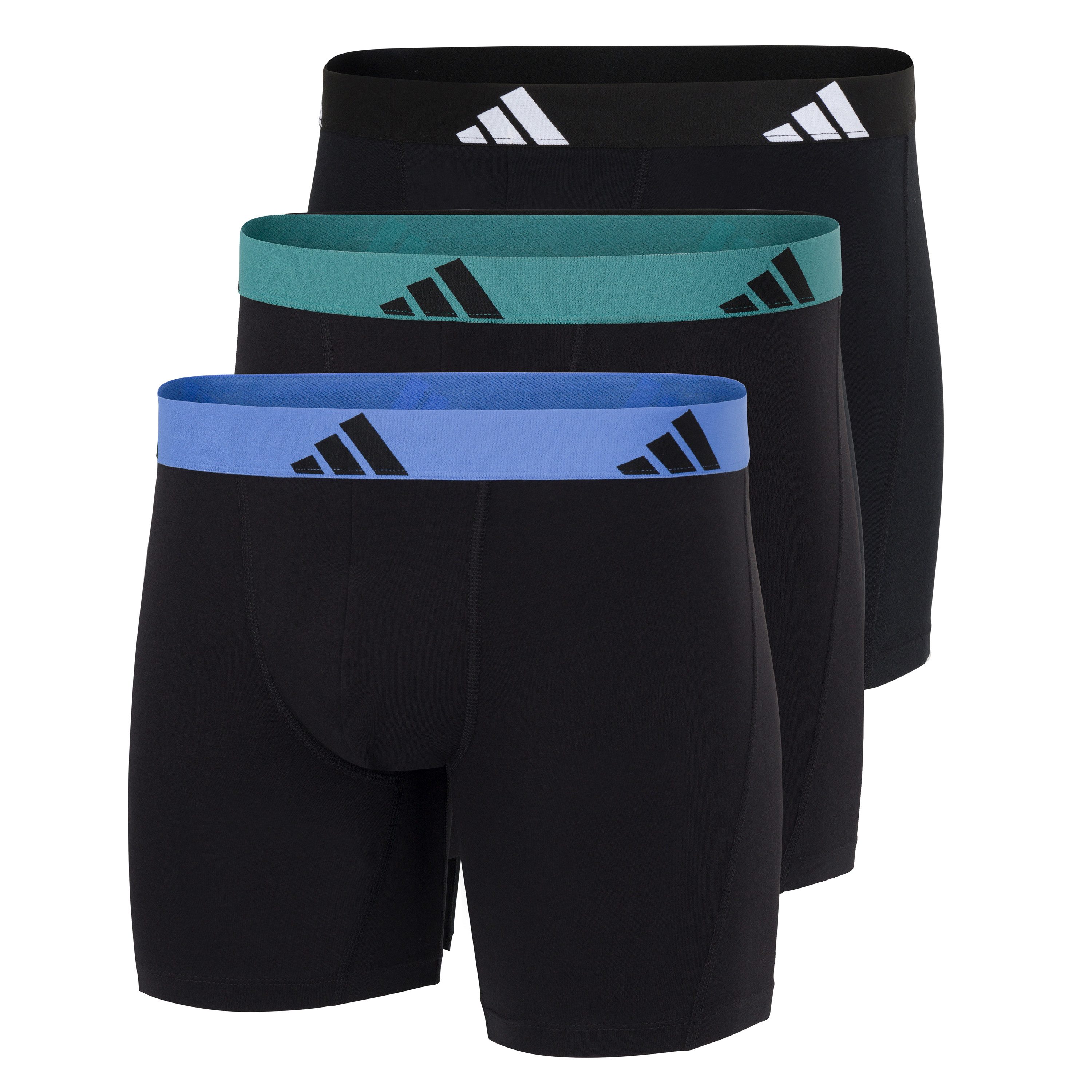adidas Sportswear Langer Boxer Active Flex Cotton (3er Pack) elastisch, Log günstig online kaufen
