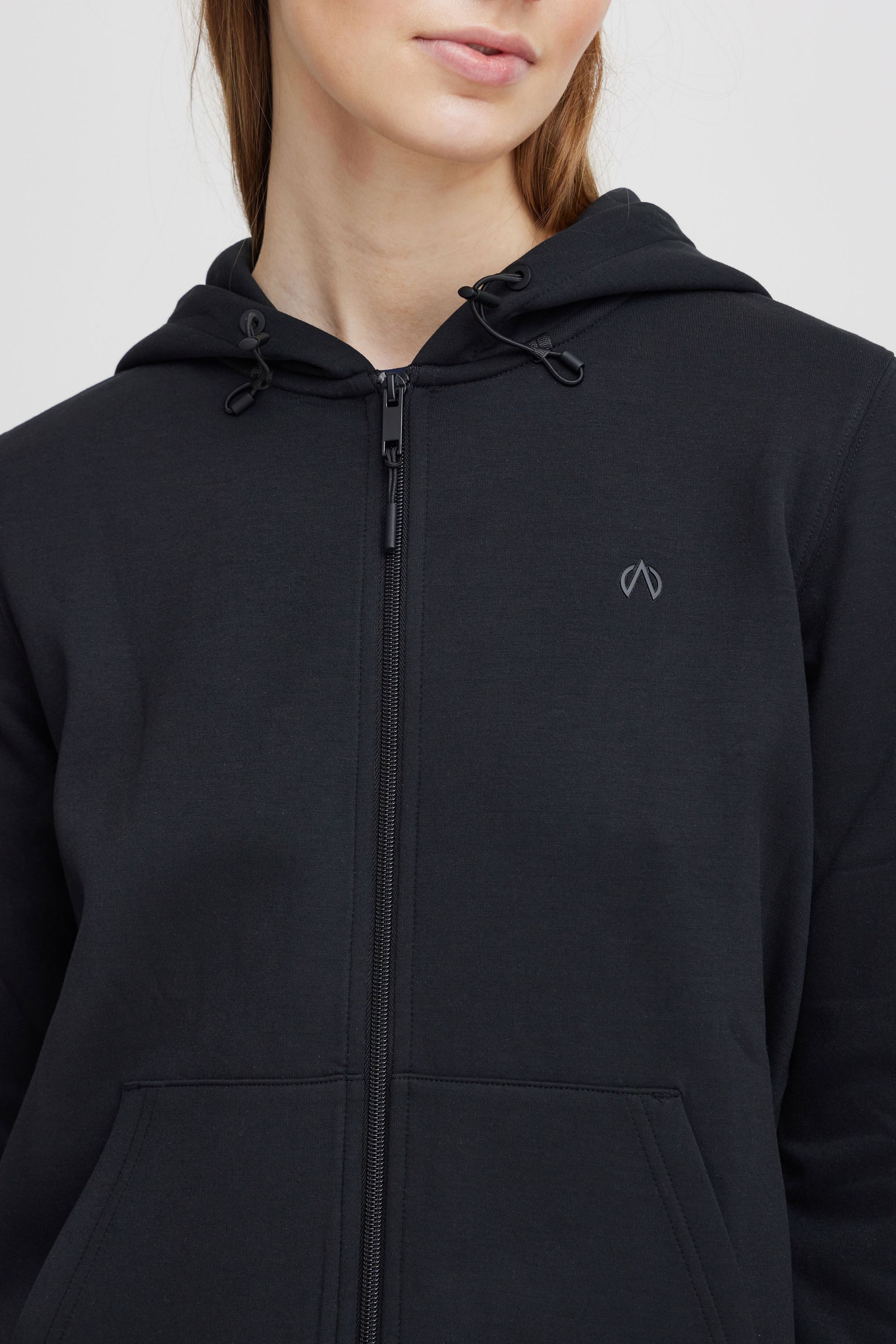 North Bend Sweatjacke NBTara Sportliche Kapuzenjacke mit Kängurutasche – Bild 4 von 5