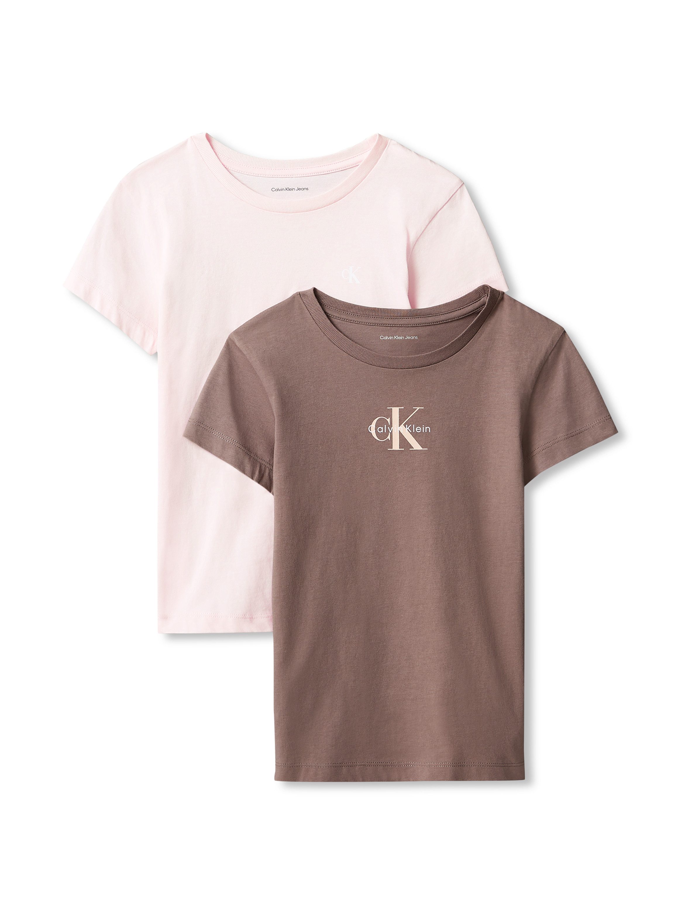 Calvin Klein Jeans T-Shirt 2PK CK SLIM SS T-SHIRT Slim fit mit Rundhalsausschnitt