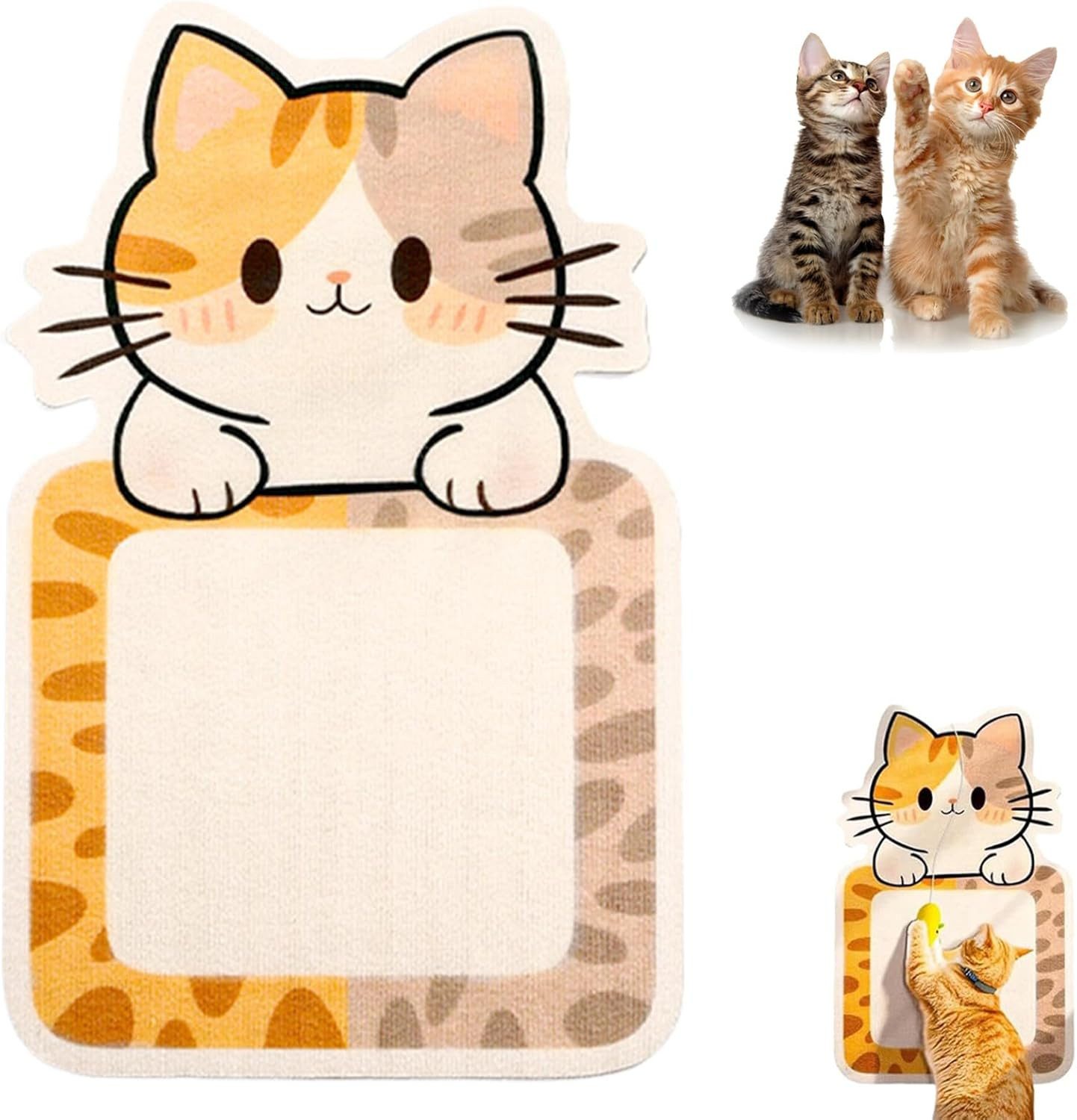 Beaface Kratzmatte Kratzfolie Katzen Selbstklebend Kratzschutz für Sofa