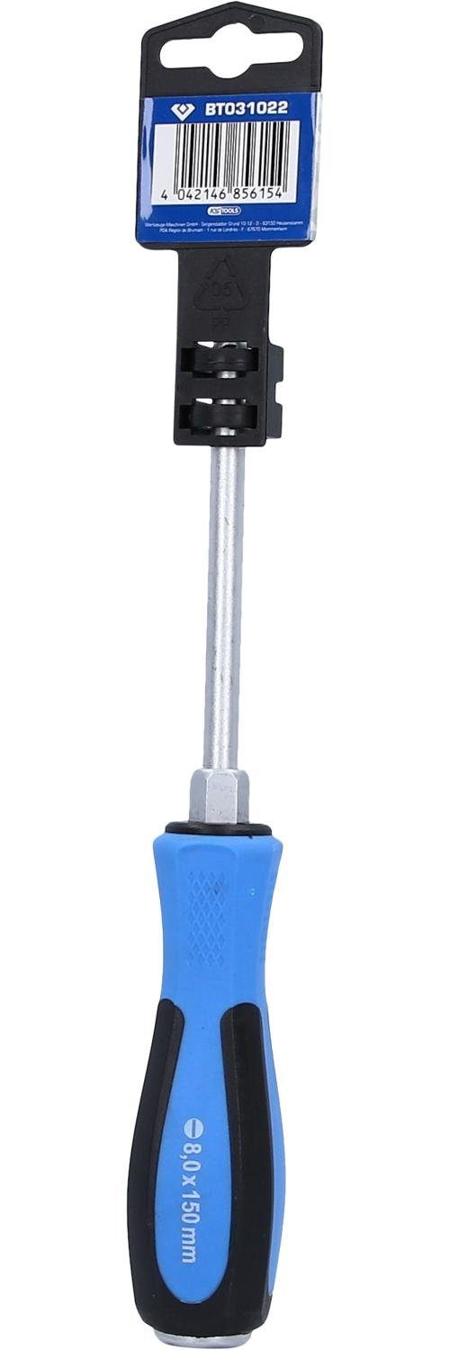 8,0 mm x Schlagkappe, Schraubendreher Bit-Schraubendreher Tools Brilliant mit Schlitz 150