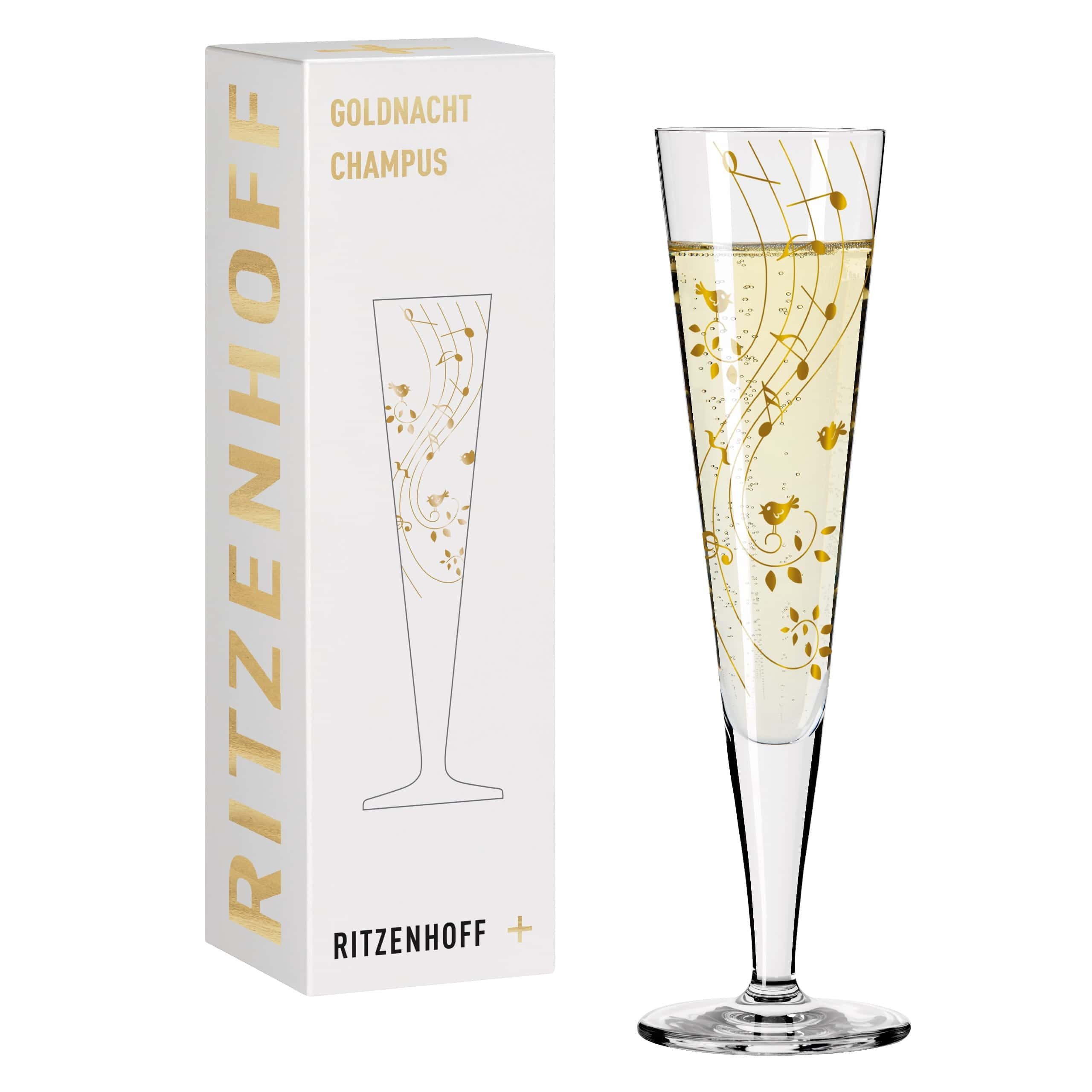 Ritzenhoff Champagnerglas Goldnacht