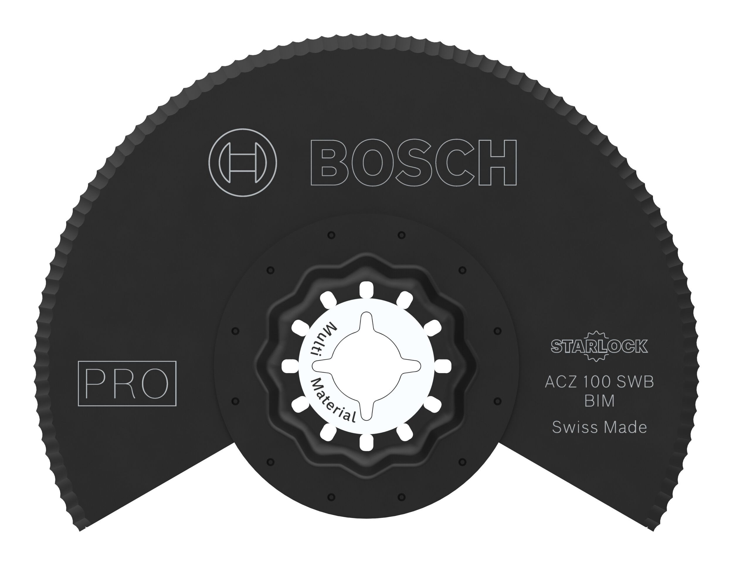 BOSCH Tauchsägeblatt Pro ACZ, ACZ 100 SWB Blatt für Multifunktionswerkzeuge, 100 mm - 1er Pack