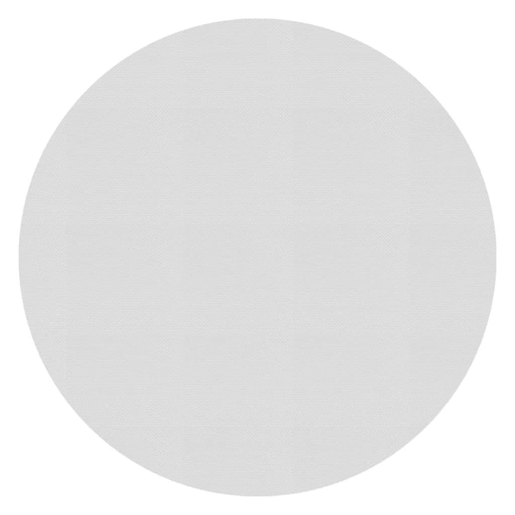 Pool-Abdeckplane Treibende Pool-Solarplane PE 527 cm Grau