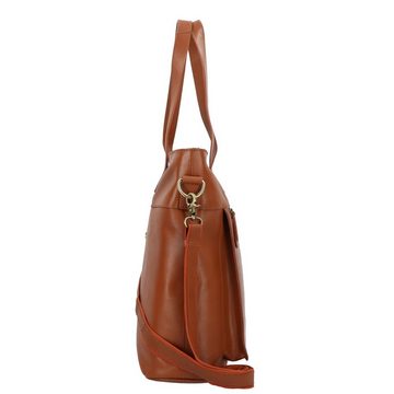 Burkely Schultertasche Vintage, Leder