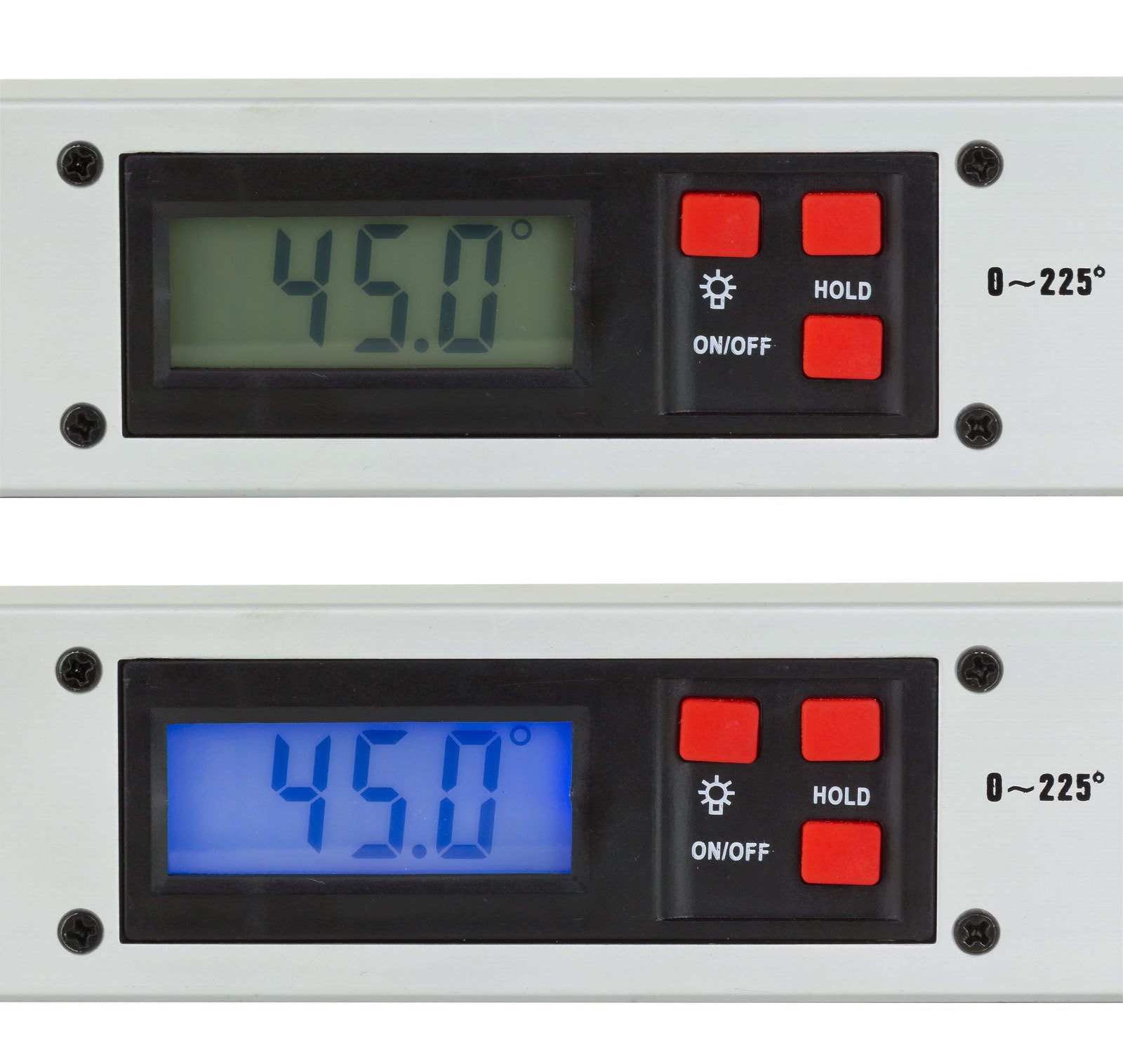 DEMA Winkelmesser Digitaler Winkelmesser mit Wasserwaage 40 cm, L:415 cm