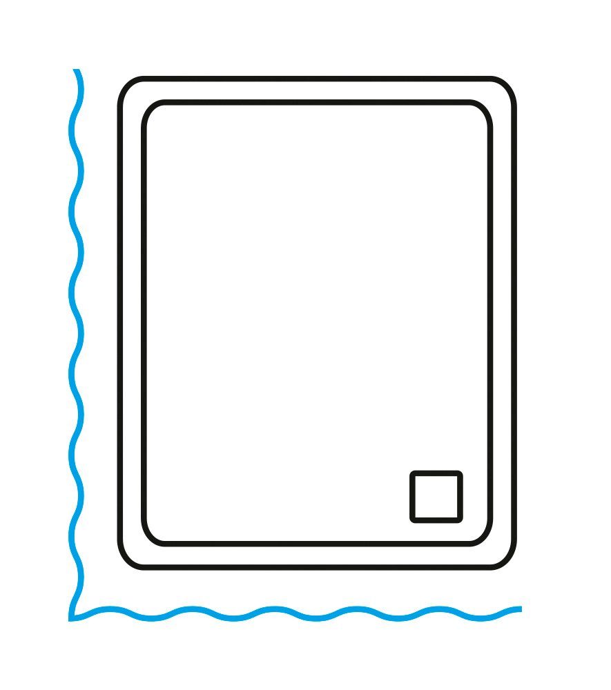 Sanilo Duschvorhang Froggy Breite 180 cm