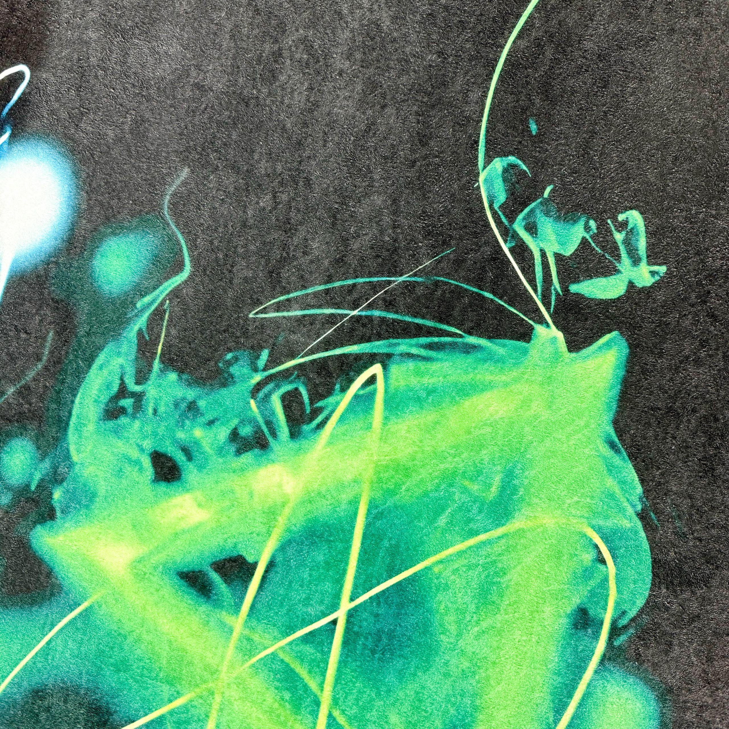 TeppichHome24 Teppich Gaming Teppich mit neonfarbigen Symbolen, rechteckig, pflegeleicht, gleichmäßige Oberfläche, für Fußbodenheizung geeignet