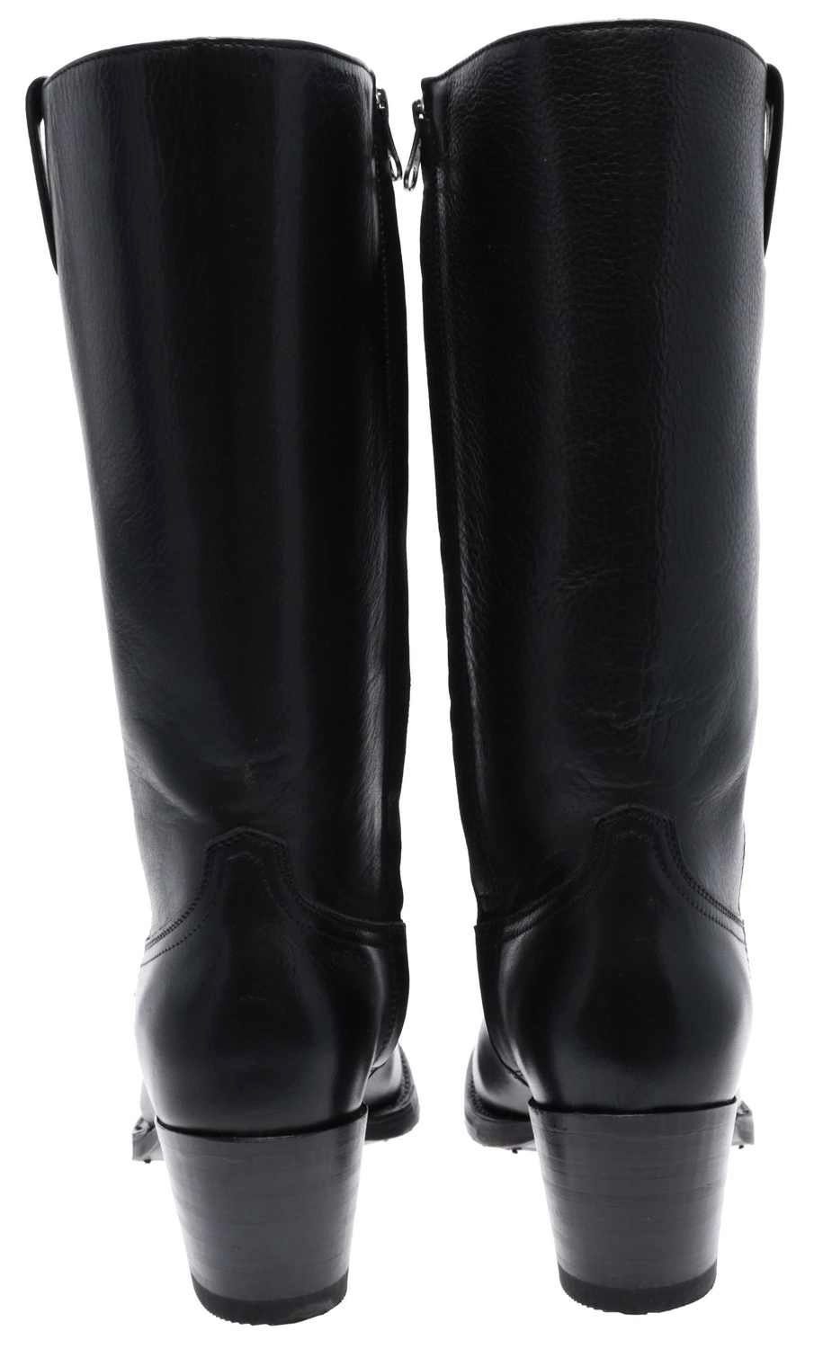 Sendra Boots DEPLUS ALMA 17615 Schwarz Stiefel Damen Lederstiefel