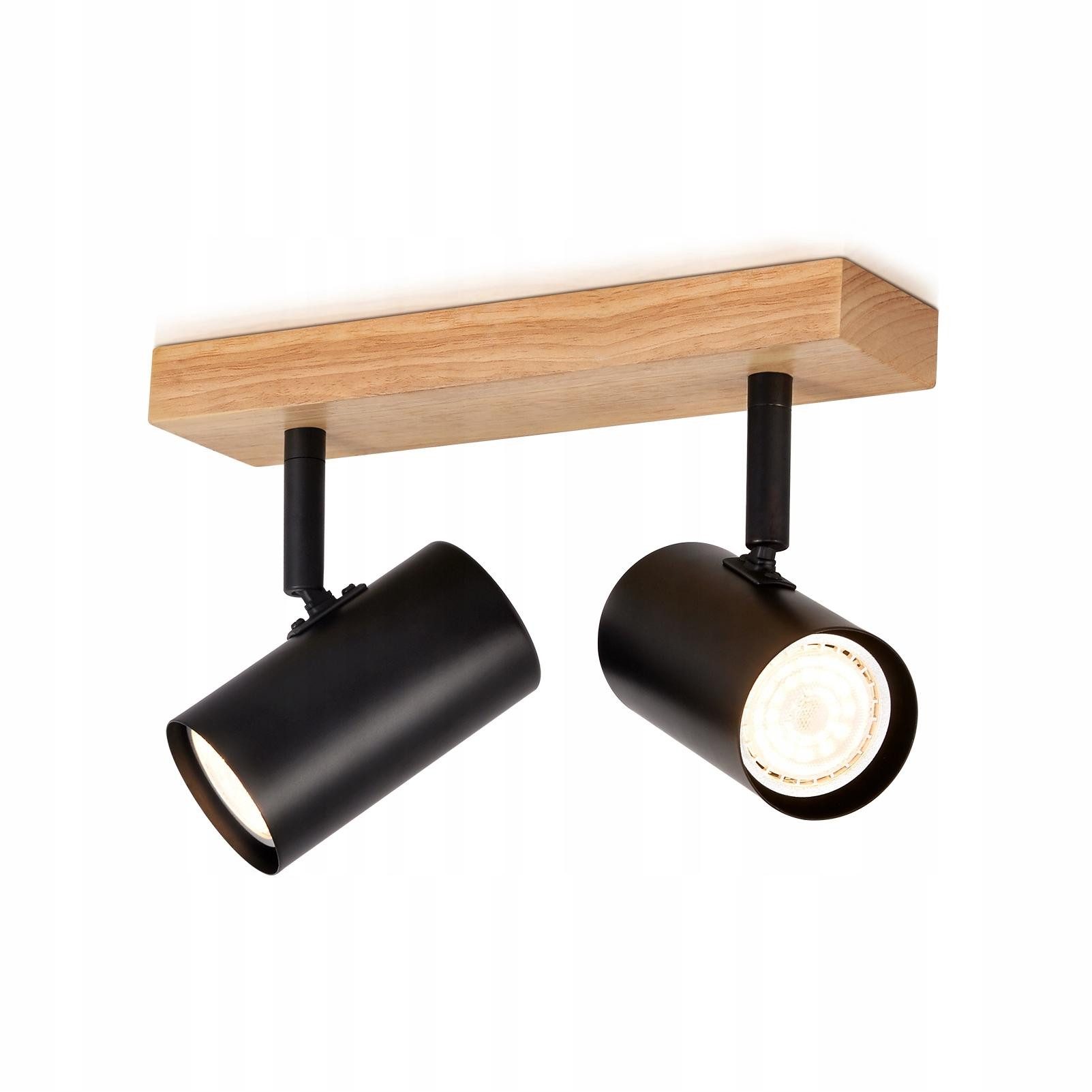 Nettlife Deckenstrahler Weiß Holz 1/2/3 Flammig günstig online kaufen