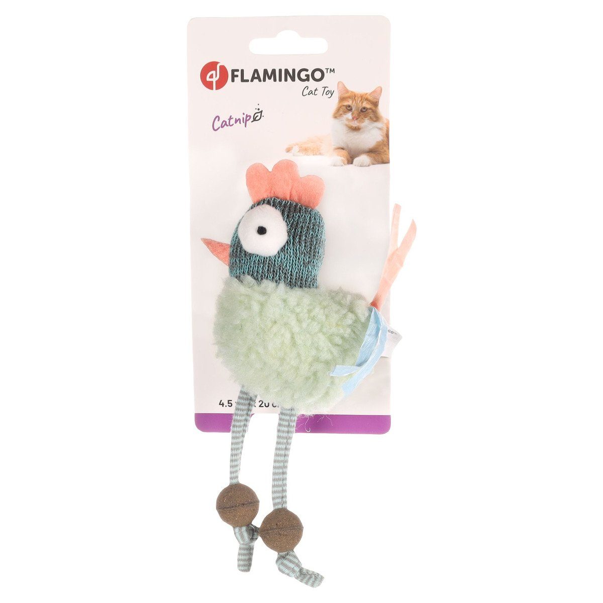 Flamingo Tierkuscheltier Katzenspielzeug Huhn Quinty blau günstig online kaufen