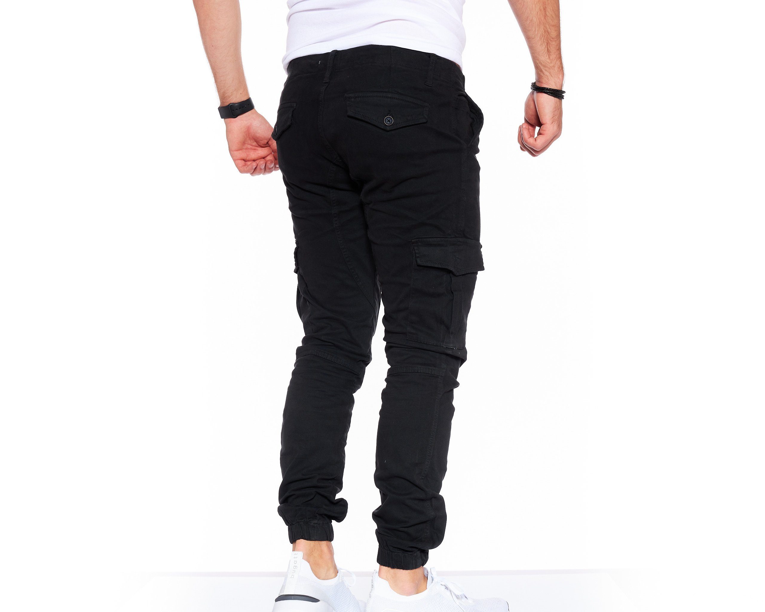 Styleko Chinohose Slim fit Cargohose Herren Cargohose männer Cargohose für Herren Jogger