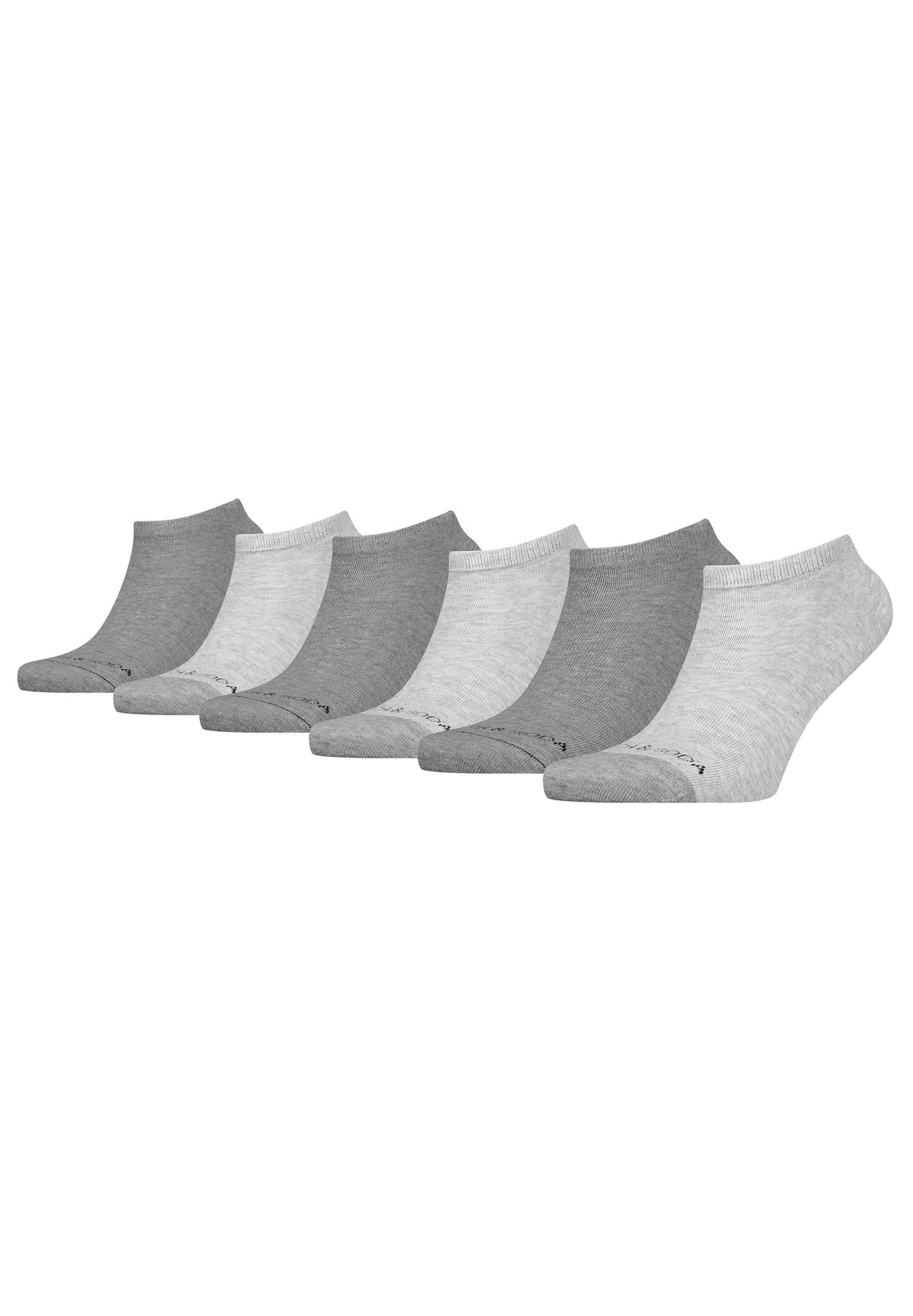 Scotch & Soda Kurzsocken SCSO Dip Toe Sneaker Socks 6P (6-Paar, 6er-Pack)