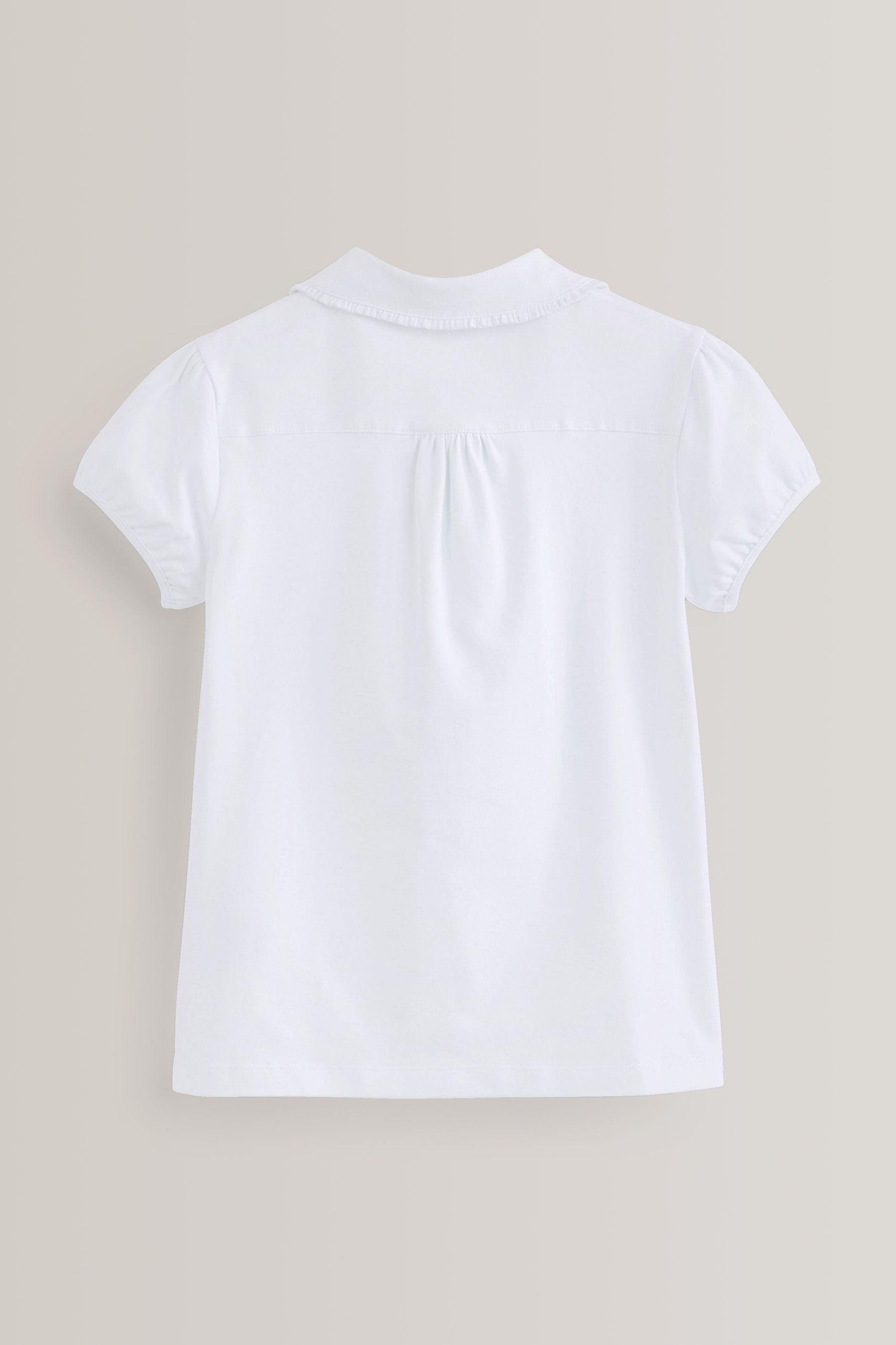 Next Poloshirt Jersey-Oberteil aus Stretch-Baumwolle mit Kragen (1-tlg)