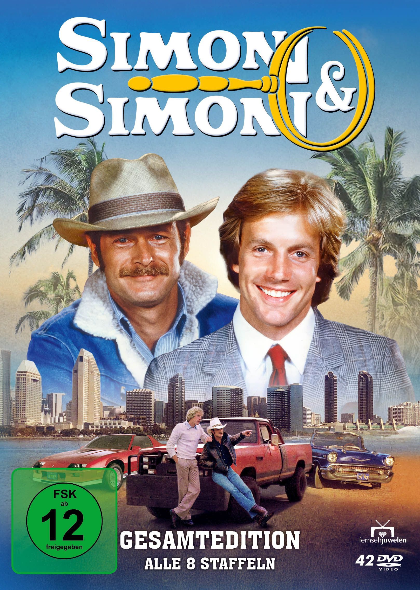 Alive AG DVD Simon & Simon - restaurierte Serie (Staffeln 1-8 / Gesamtbox), (1-St)