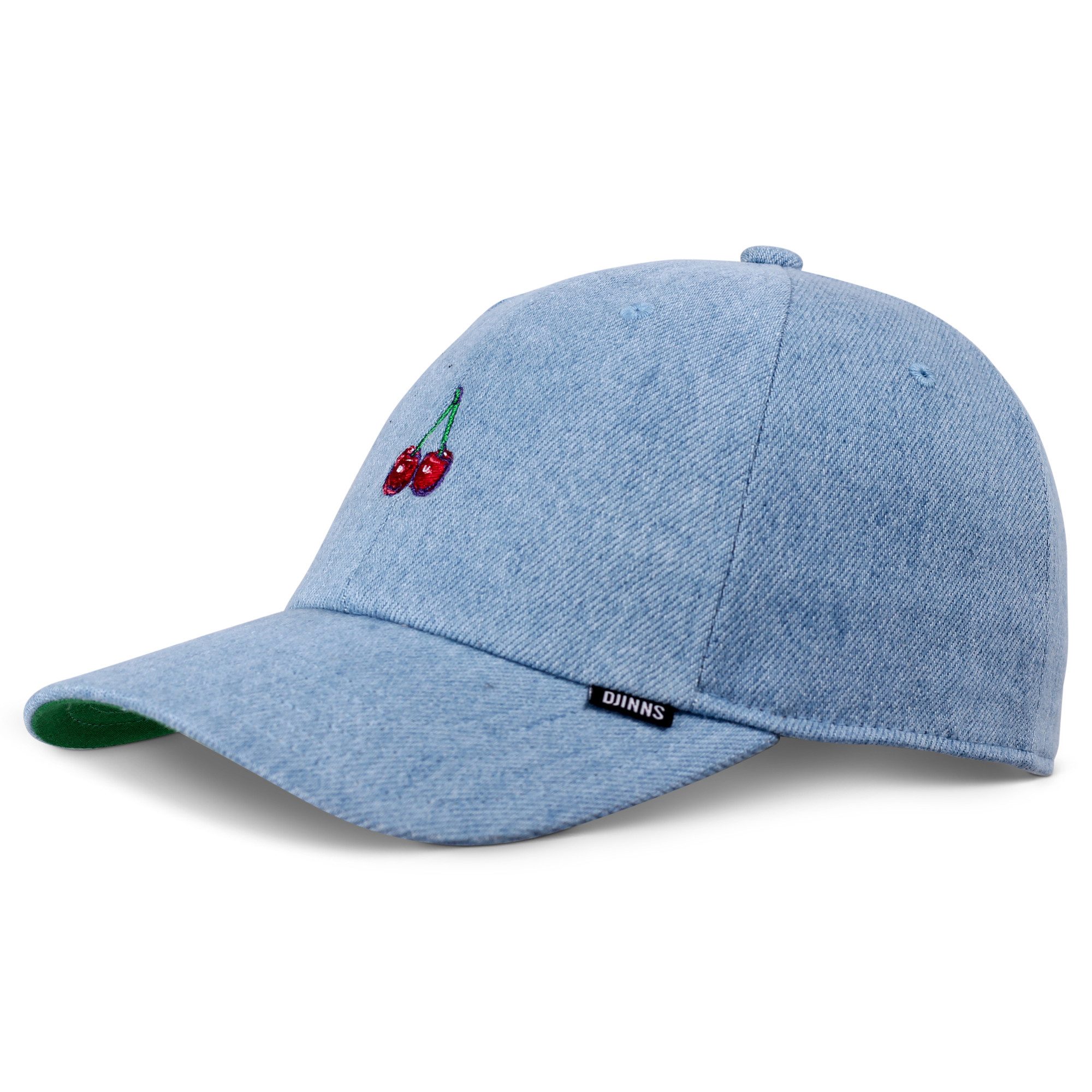 Baseball Cap Djinns Dad Cap DNC Cherry Light Denim