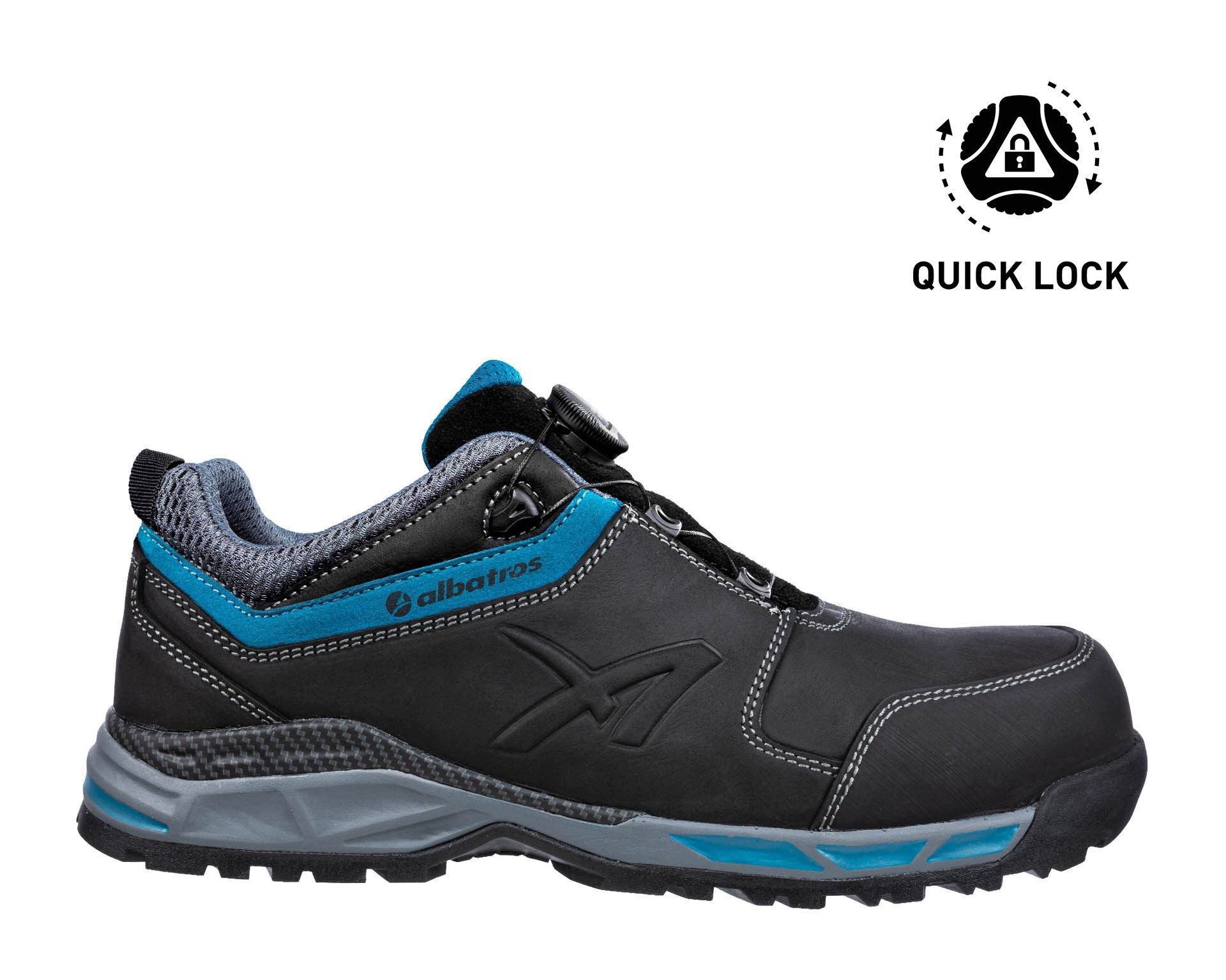 Albatros ALBATROS TOFANE QL CTX LOW Sicherheitsschuh S3S ESD Sicherheitsschuh Einstellbar