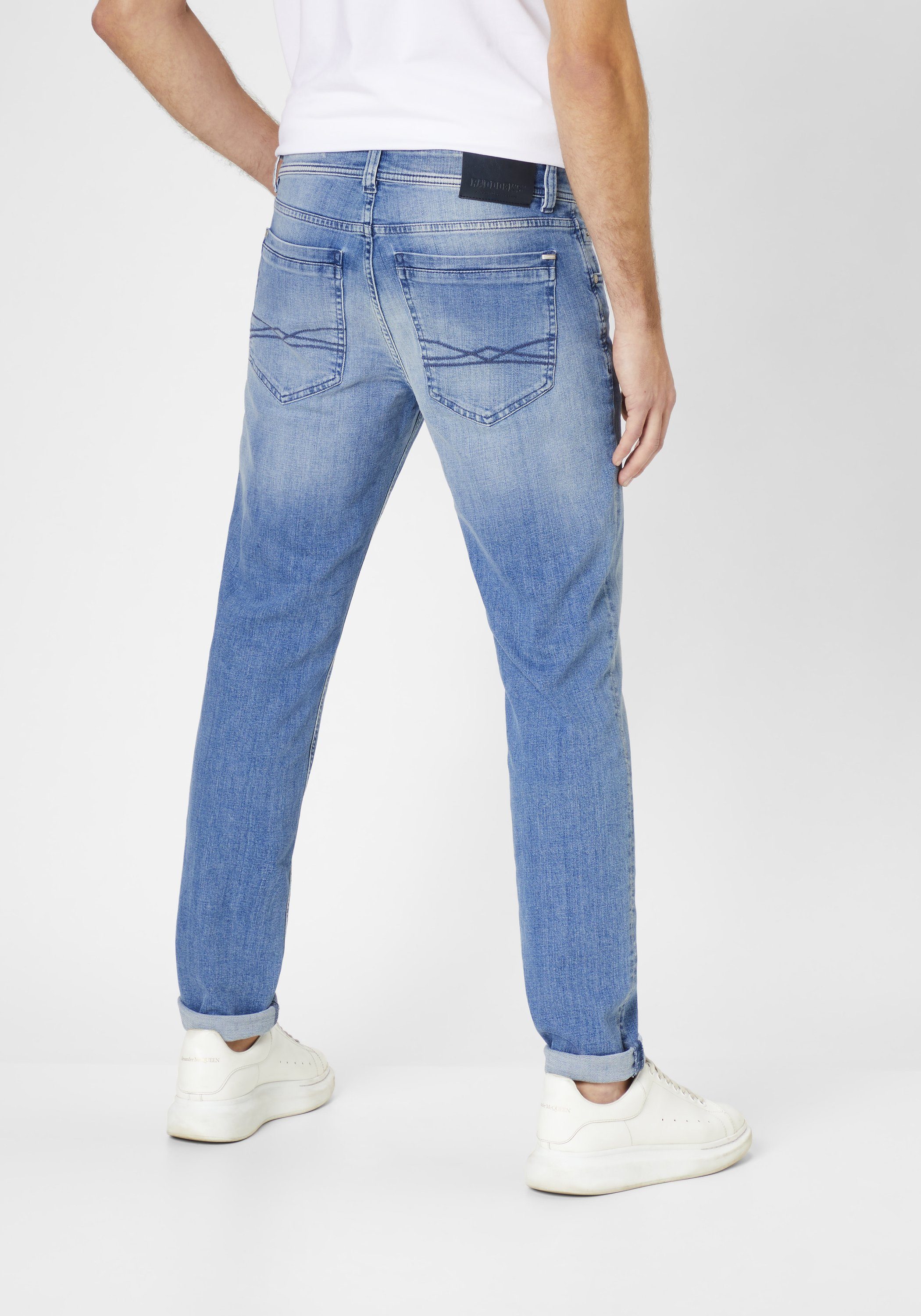 DEAN Stretch Paddock's Jeanshose Slim-fit-Jeans mit