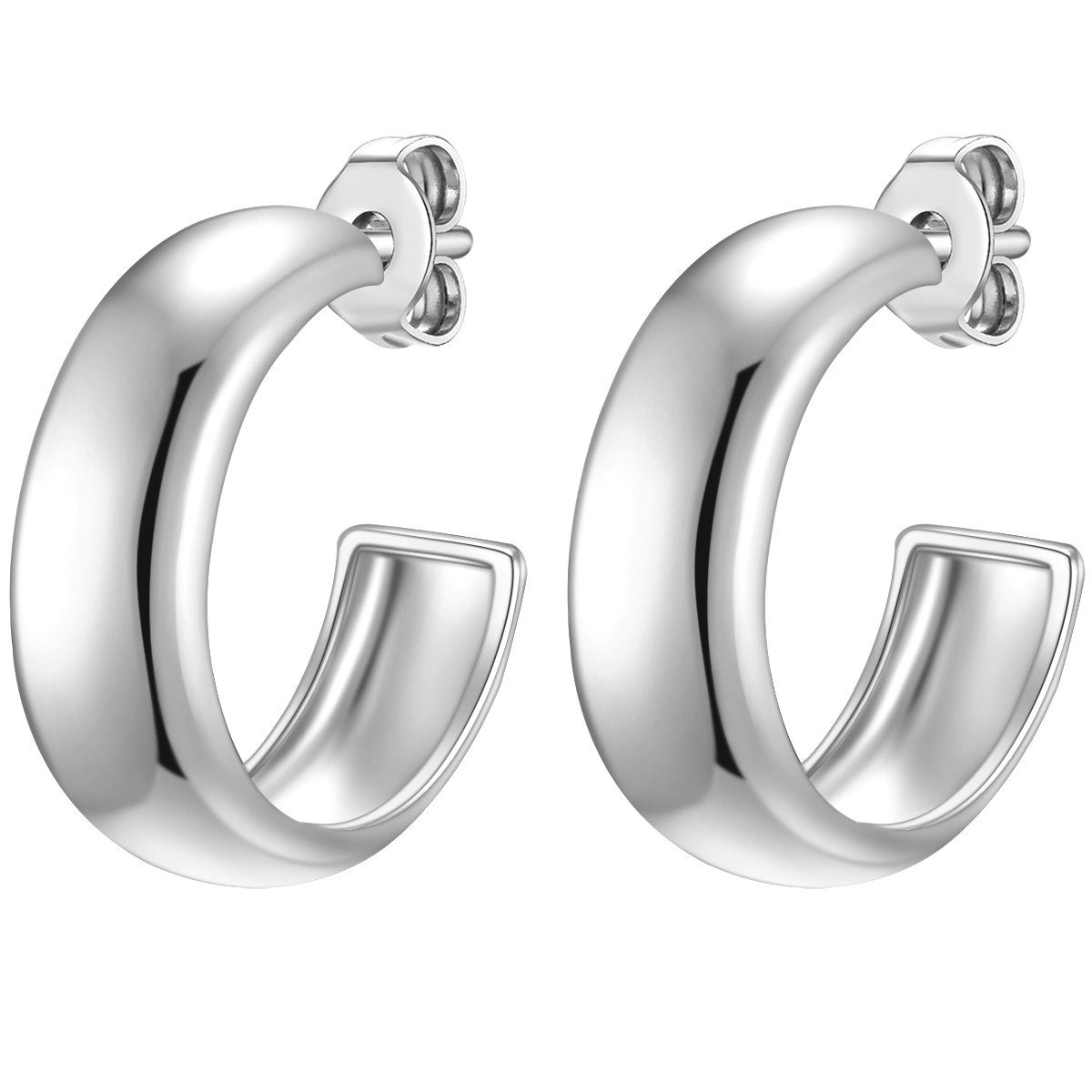 Glanzstücke München Paar Creolen silber, aus Sterling Silber günstig online kaufen