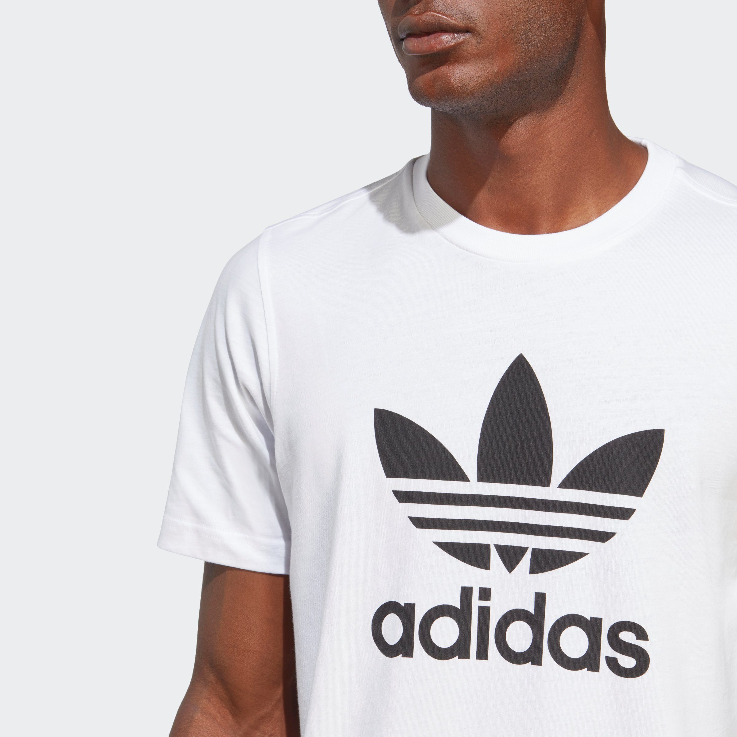 adidas Originals T-Shirt ADICOLOR CLASSICS TREFOIL White / Black